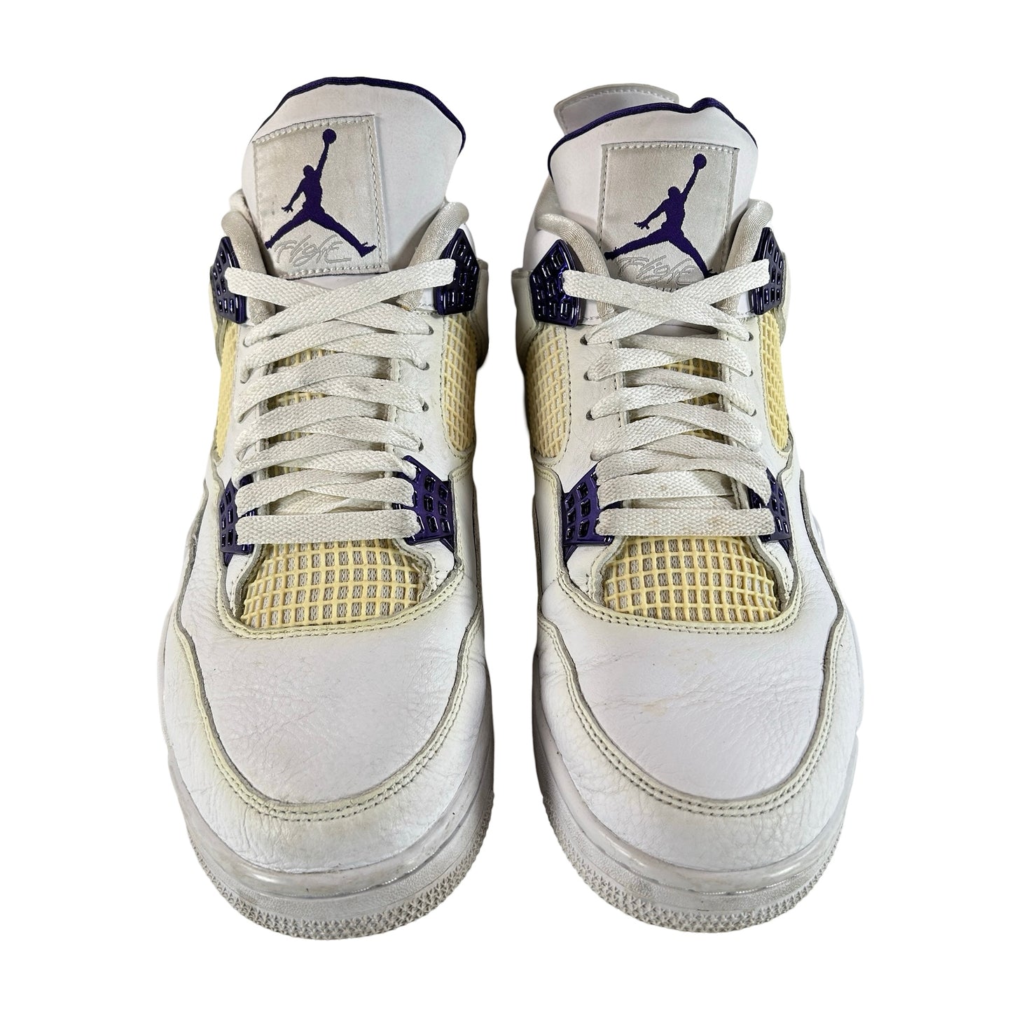 CT8527 115 Jordan 4 Retro Metallic Purple [USED] - 11 M (Used2)