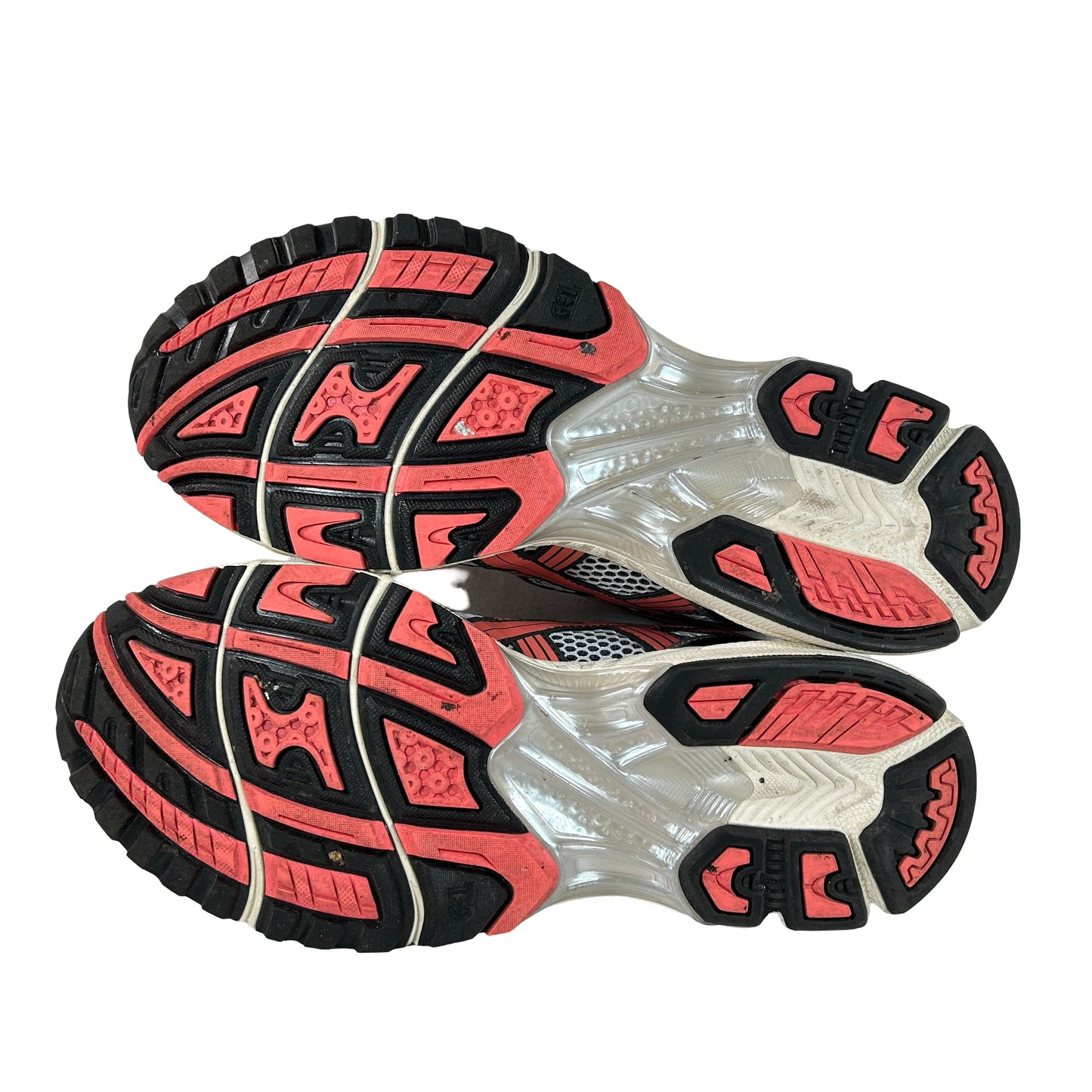 1203A740 101 ASICS Gel-Kayano 14 Silver Papaya [USED] - 11 M (Used)