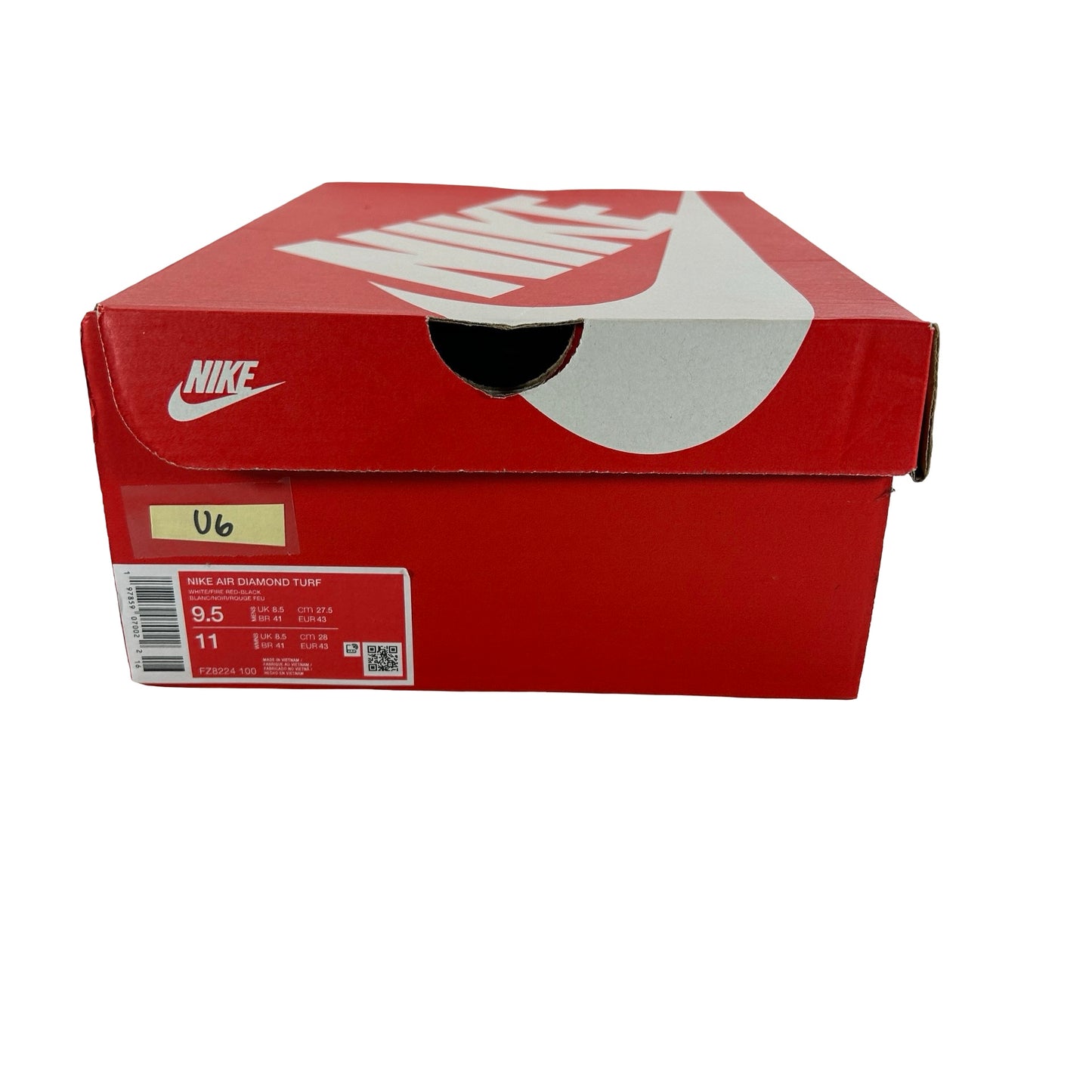 FZ8224 100 Nike Air Diamond Turf 49ers (2025) [USED] - 9.5 M (Used6)