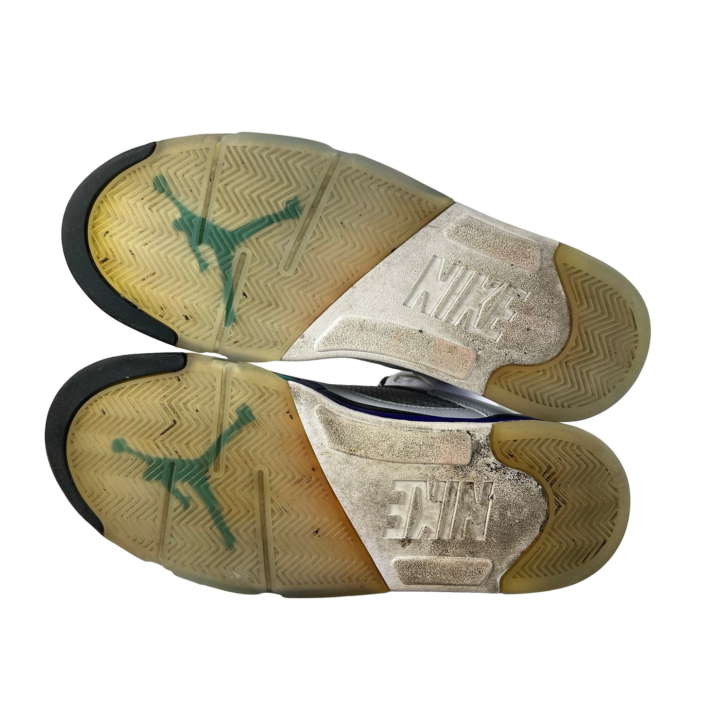 AV3919 135 Jordan 5 Retro Grape Fresh Prince [USED] - 12 M (Used)