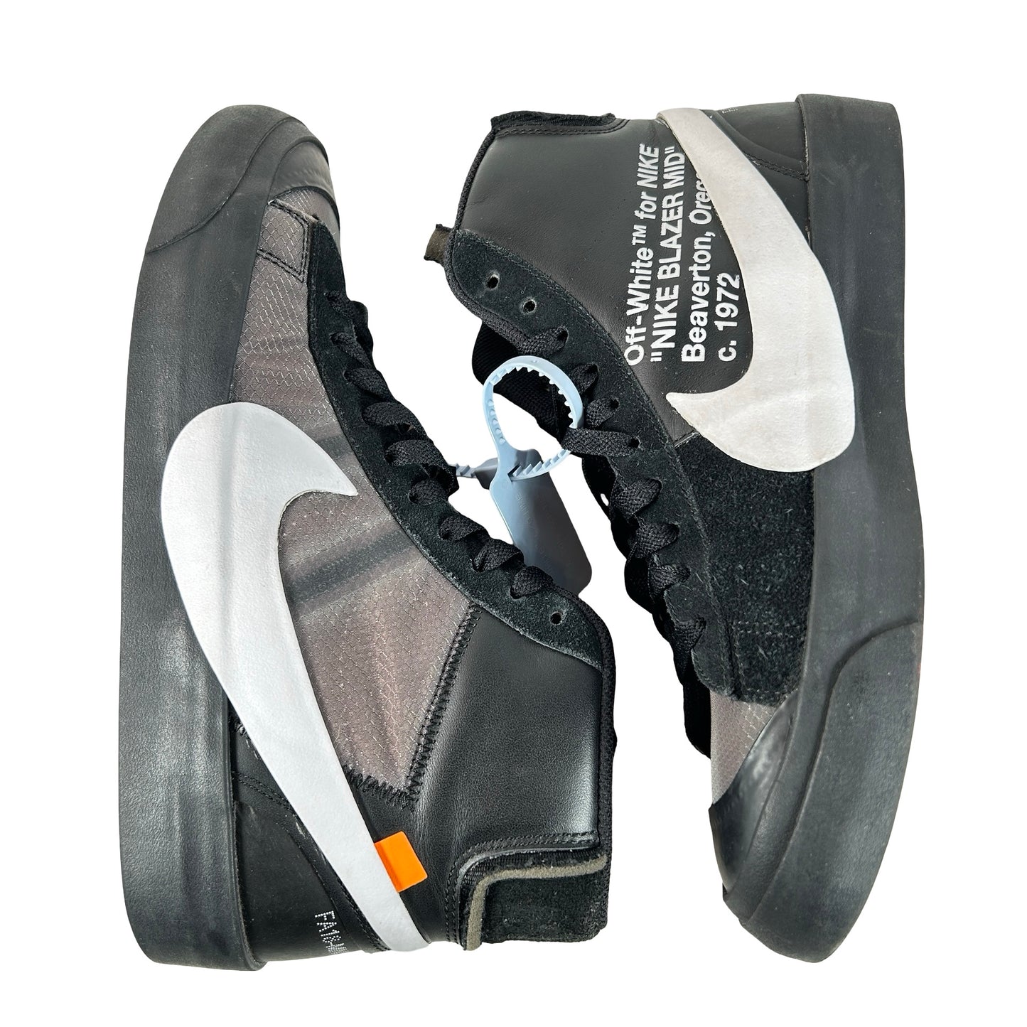 AA3832 001 Nike Blazer Off-White Black [USED] - 9.5 M (Used)