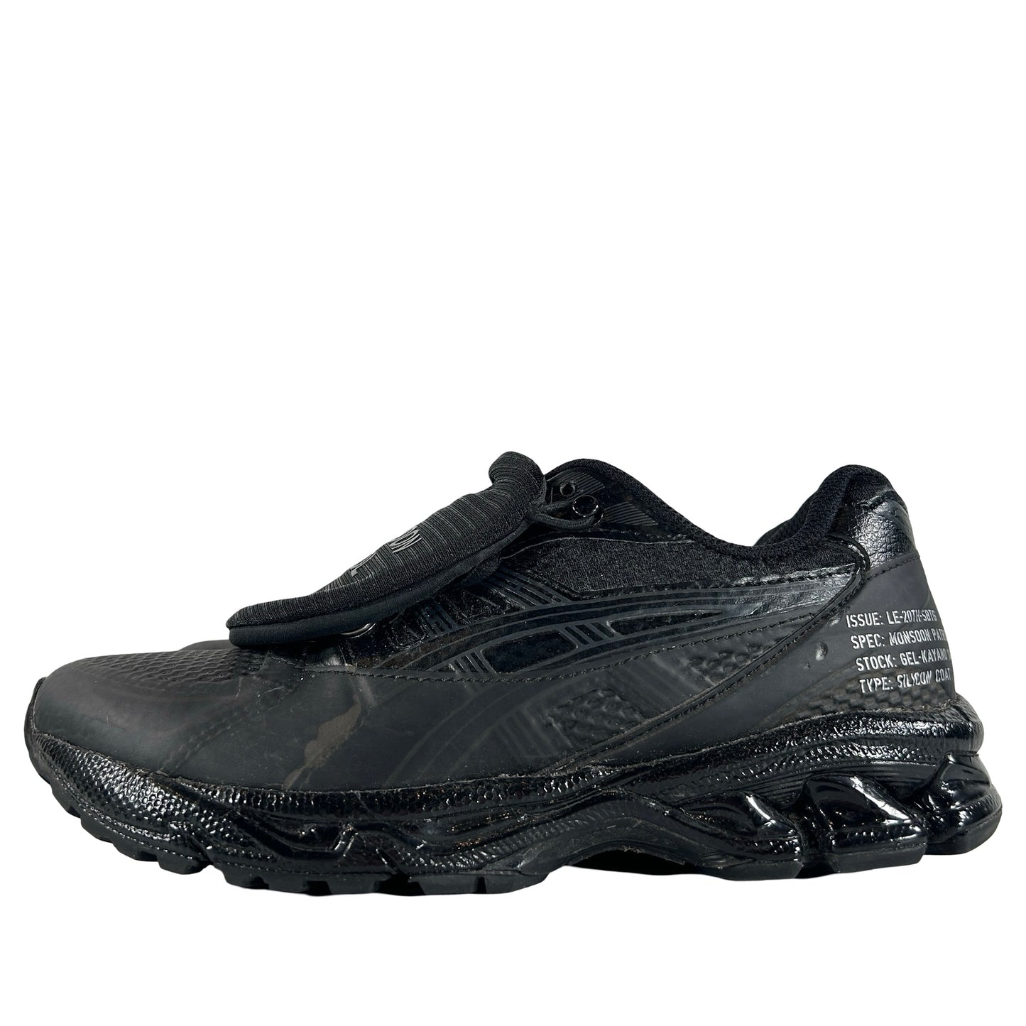 1201A975 001 ASICS Gel-Kayano 14 SBTG x Limited Edt Monsoon Patrol Black [USED] - 4.5 M (Used) (No Box)