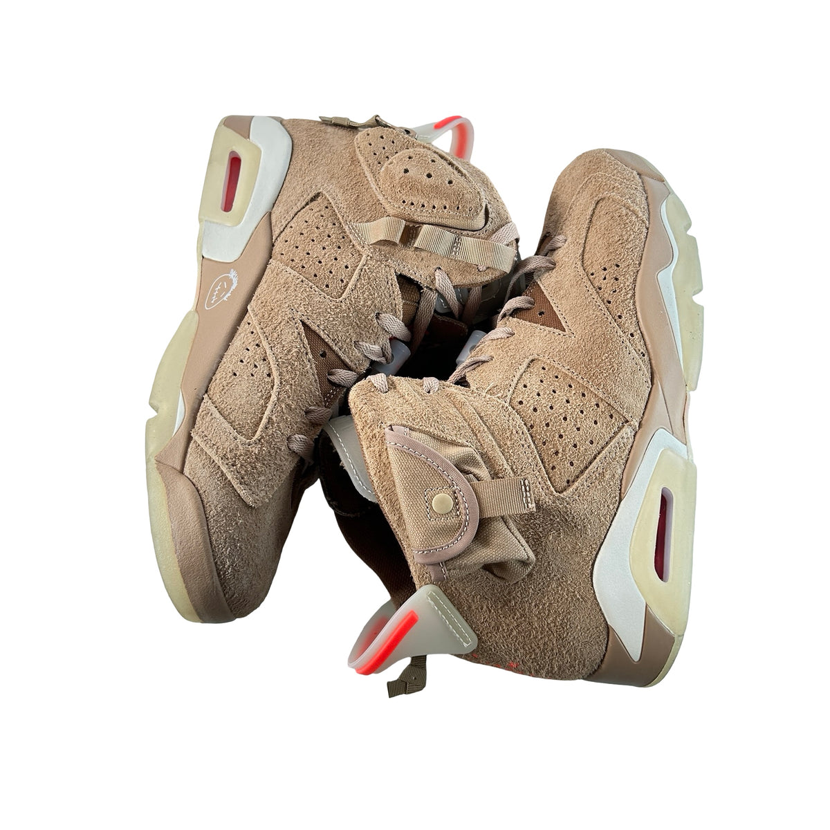 DH0690 200 Jordan 6 Retro Travis Scott British Khaki [USED] - 8.5 M (Used9)