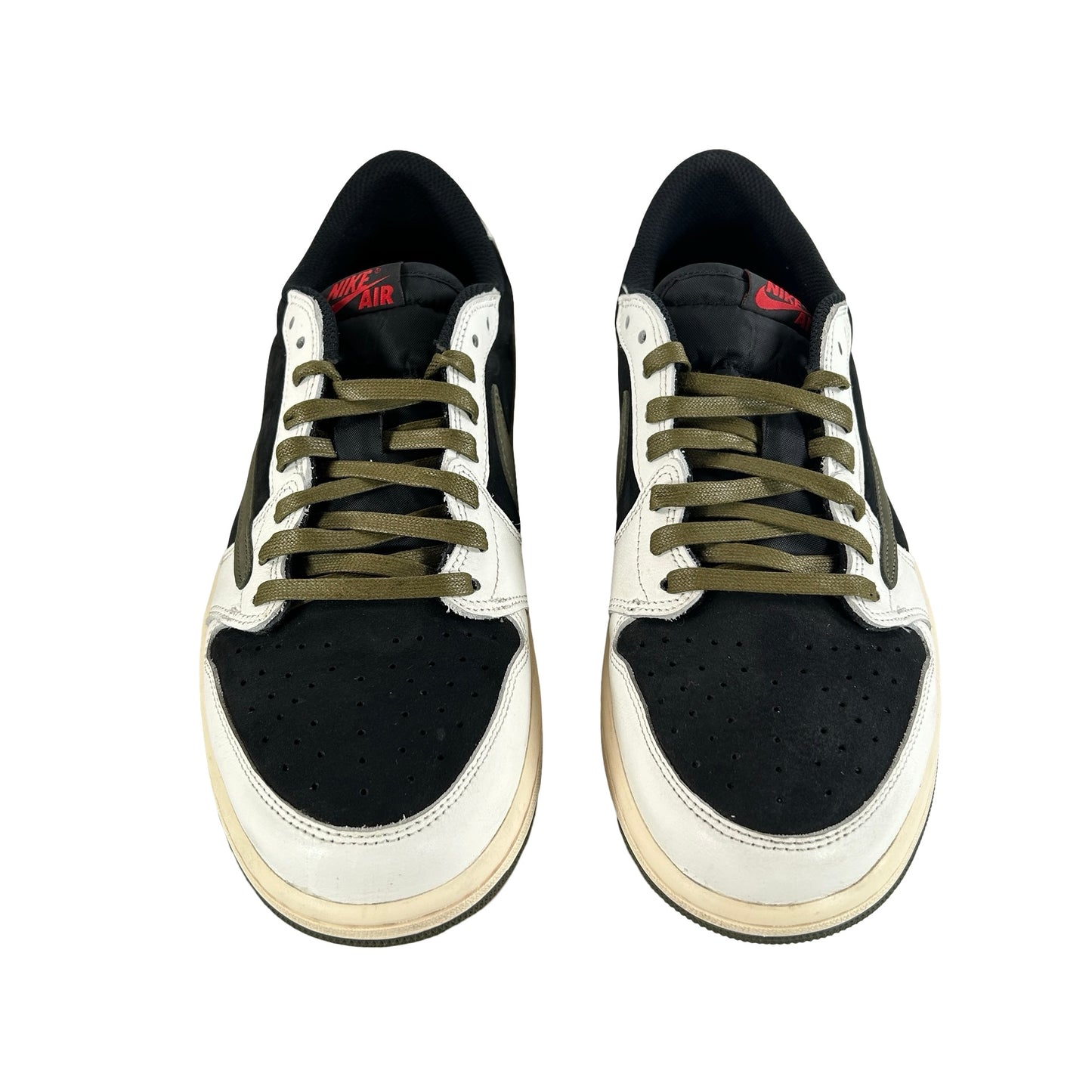 DZ4137 106 Jordan 1 Retro Low OG SP Travis Scott Olive (W) [USED] - 12 W (Used2)