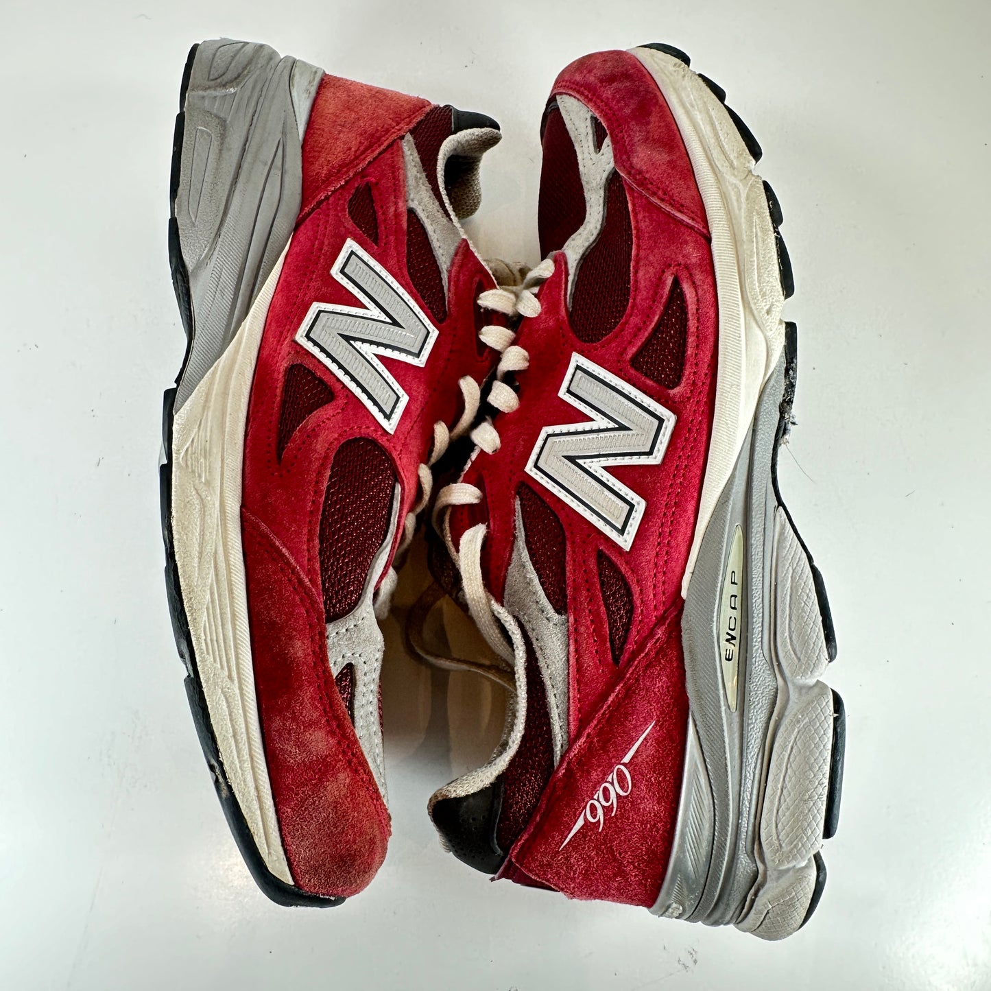 M990TF3 New Balance 990v3 MiUSA Teddy Santis Scarlet [USED] - 10.5 M (Used)