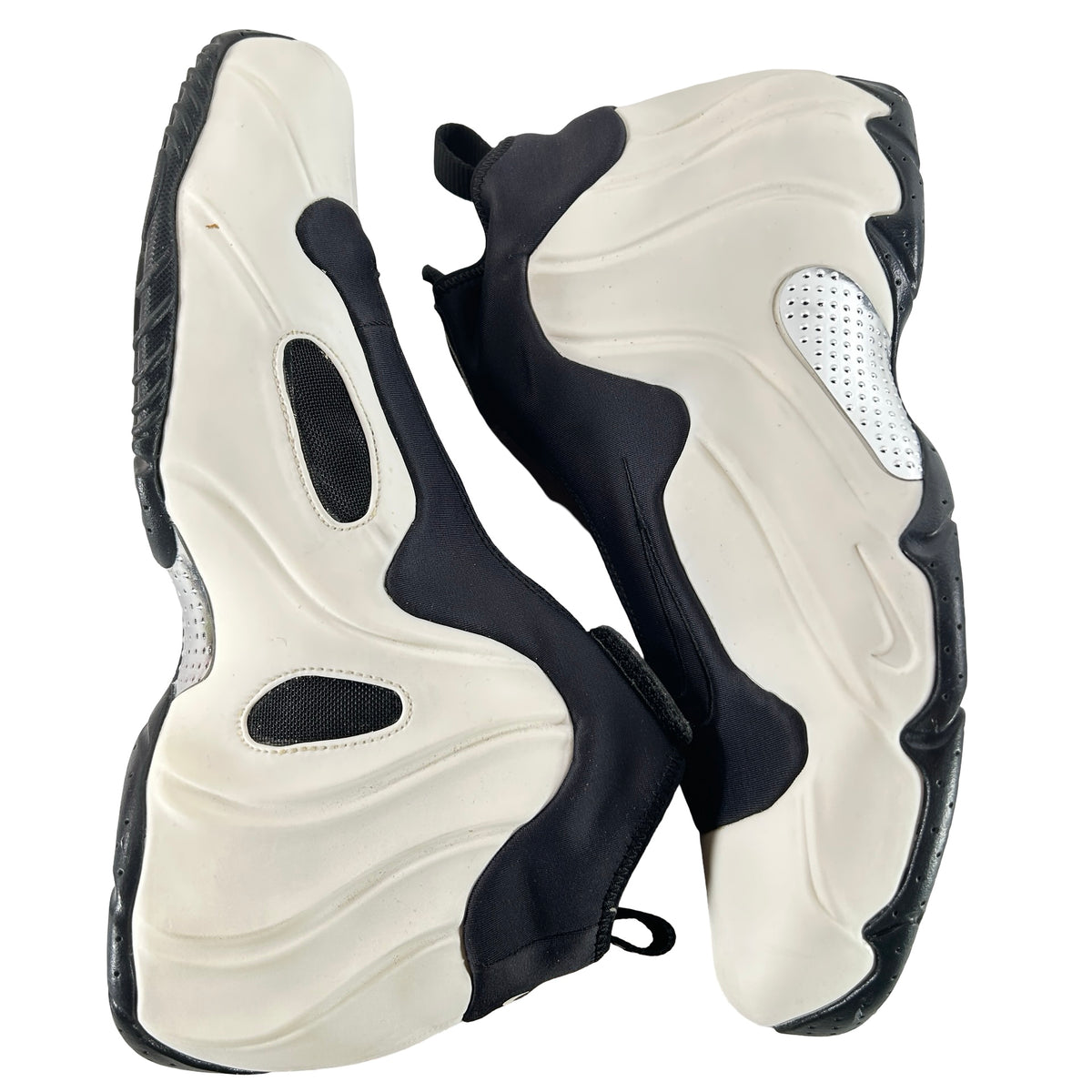 HJ4481 100 Nike Air Flightposite Sail Black [USED] - 12 M (Used)