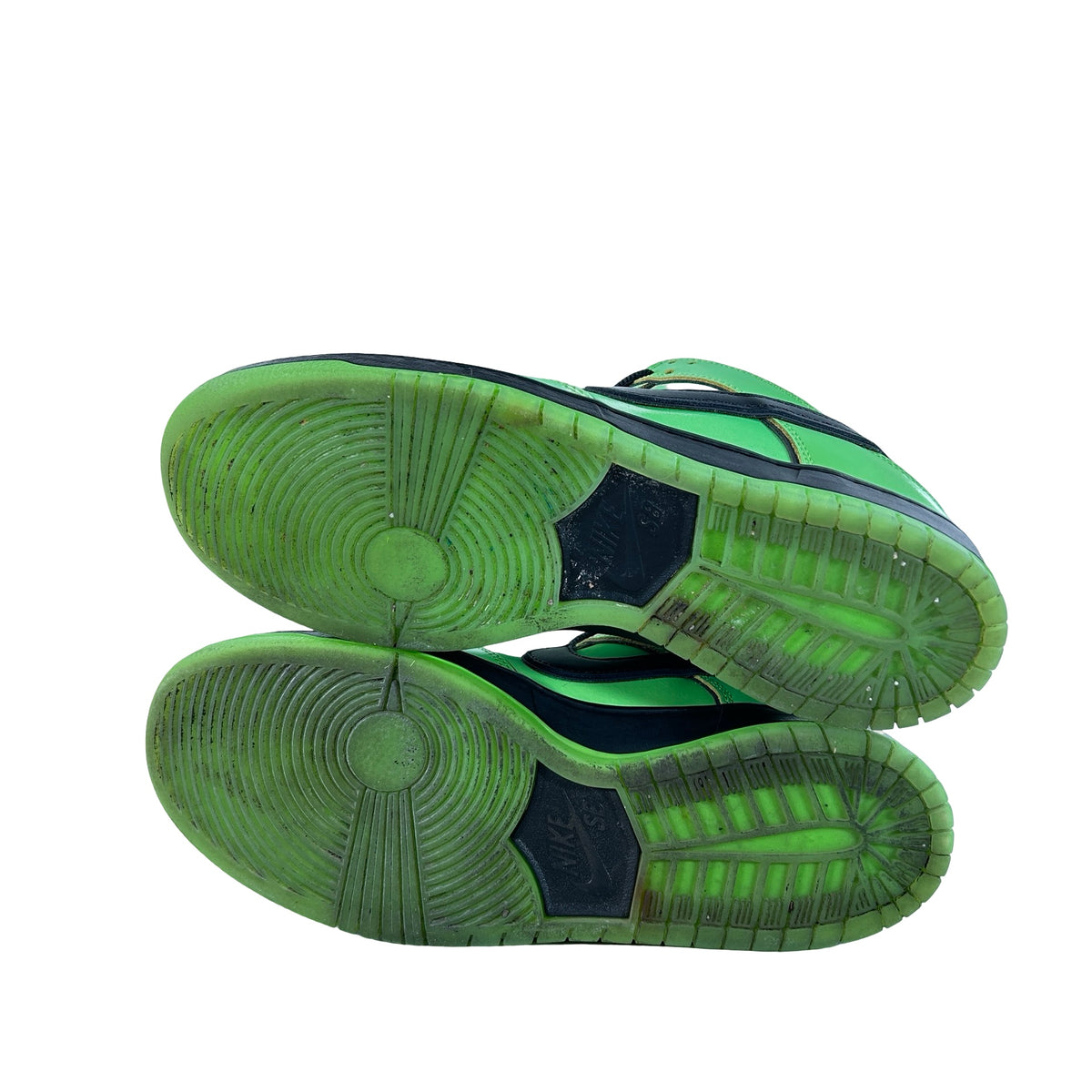 FZ8319 300 Nike SB Dunk Low The Powerpuff Girls Buttercup [USED] - 9.5 M (Used) (Replace Box)