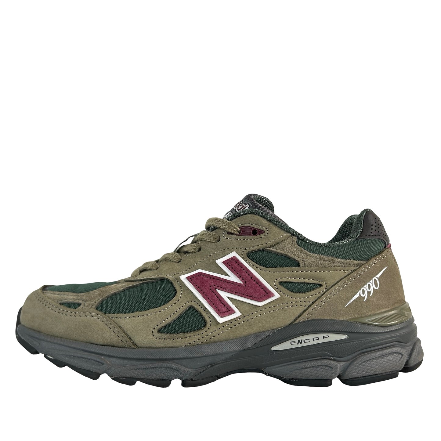 M990GP3 New Balance 990v3 MiUSA Teddy Santis Verde Púrpura