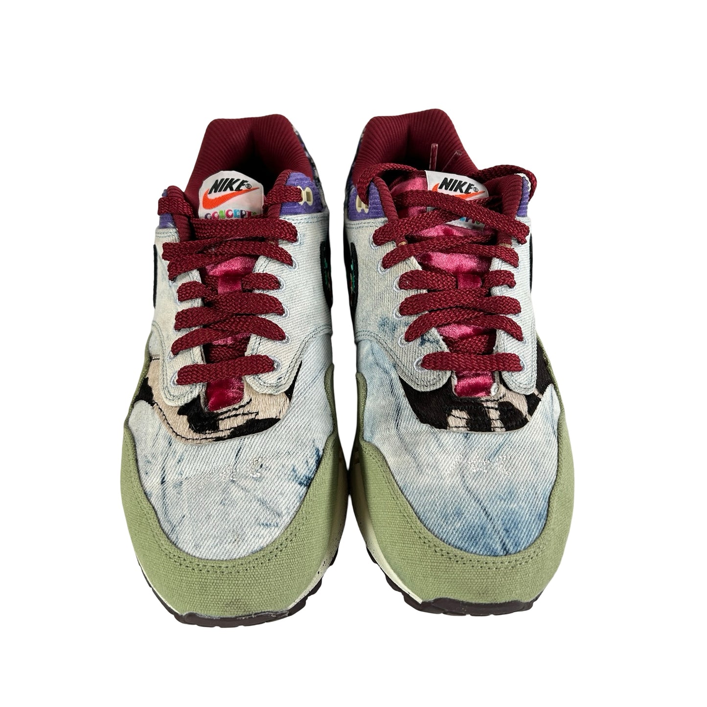 DN1803 300 Nike Air Max 1 Concepts Denim Olive Canvas [USED] - 9 M (Used2)