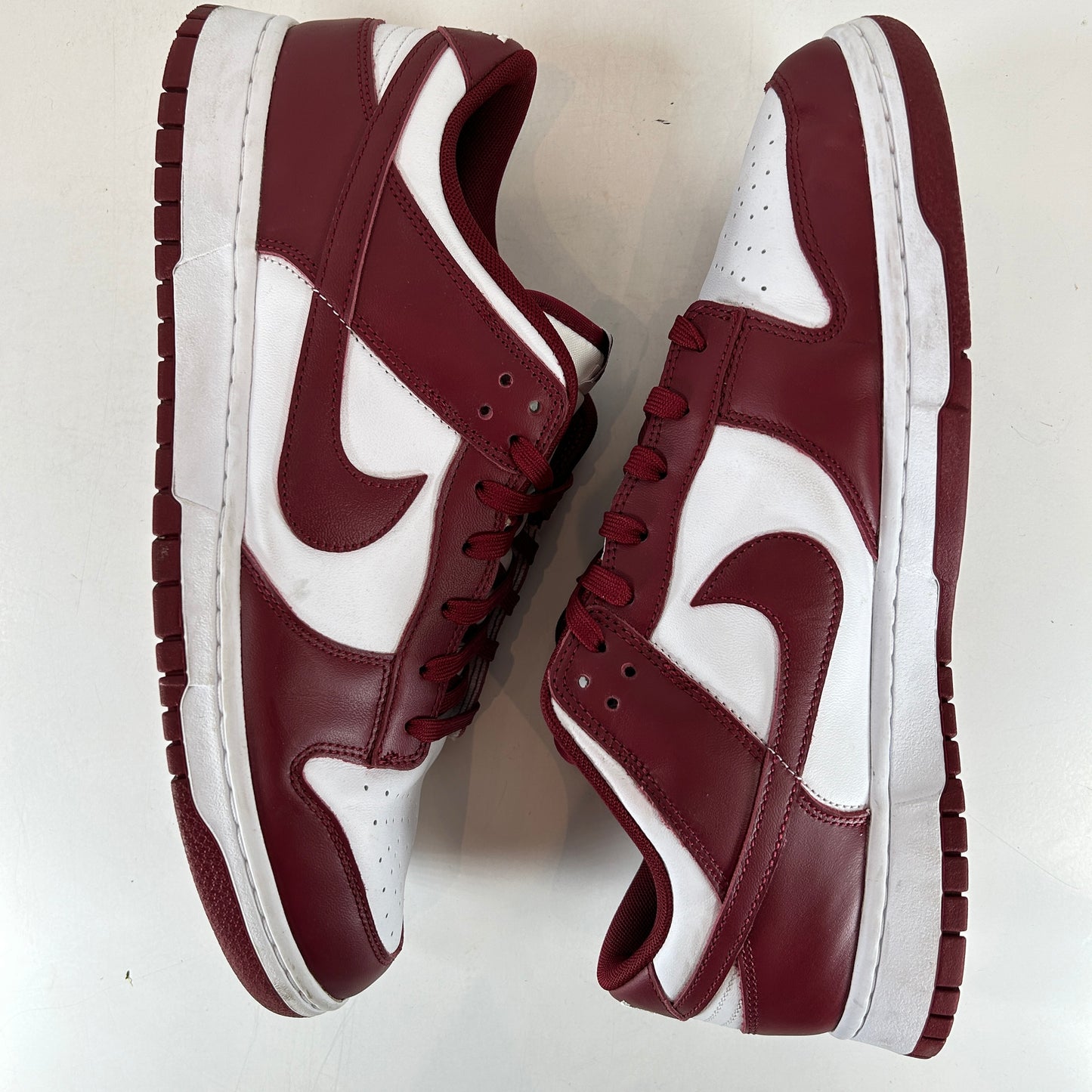DD1391 601 Nike Dunk Low Team Red (2022) [USED] - 13 M (Used)