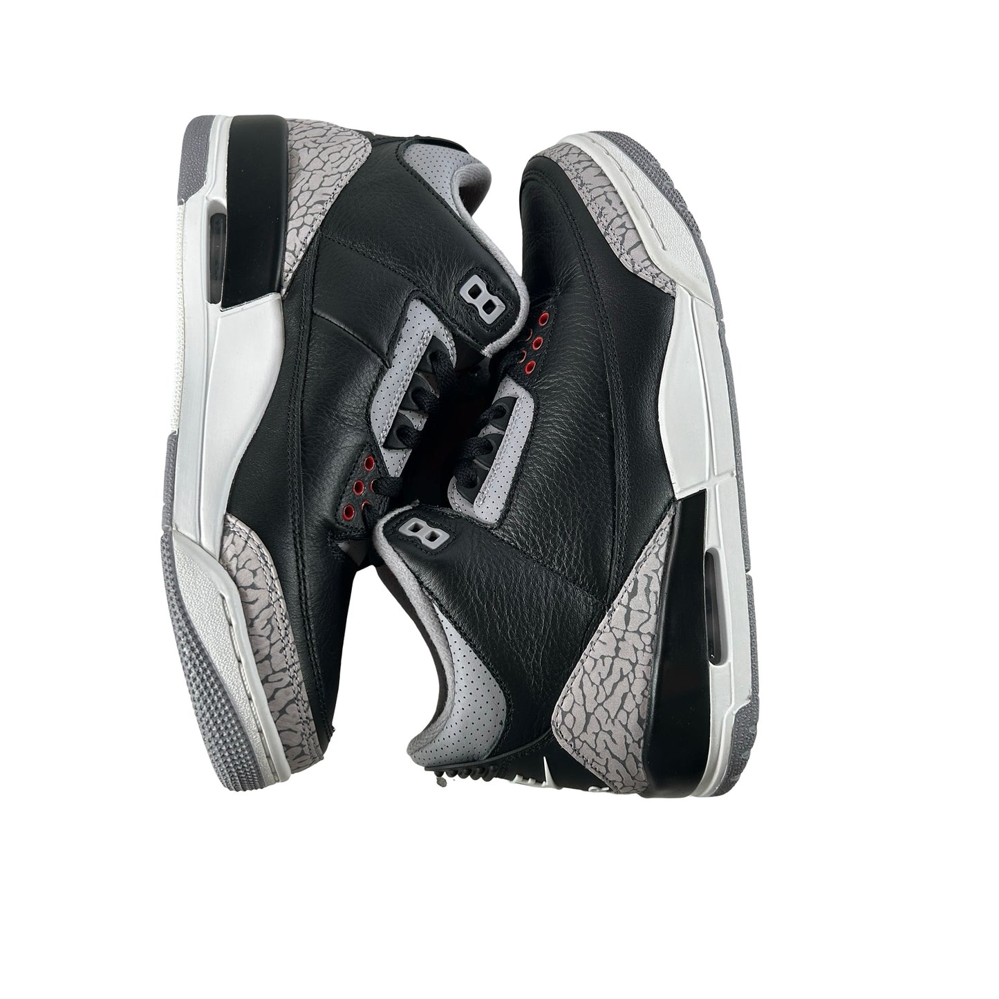 DN3707 010 Jordan 3 Retro Black Cement Reimagined (2024) [USED] - 8 M (VNDS2)