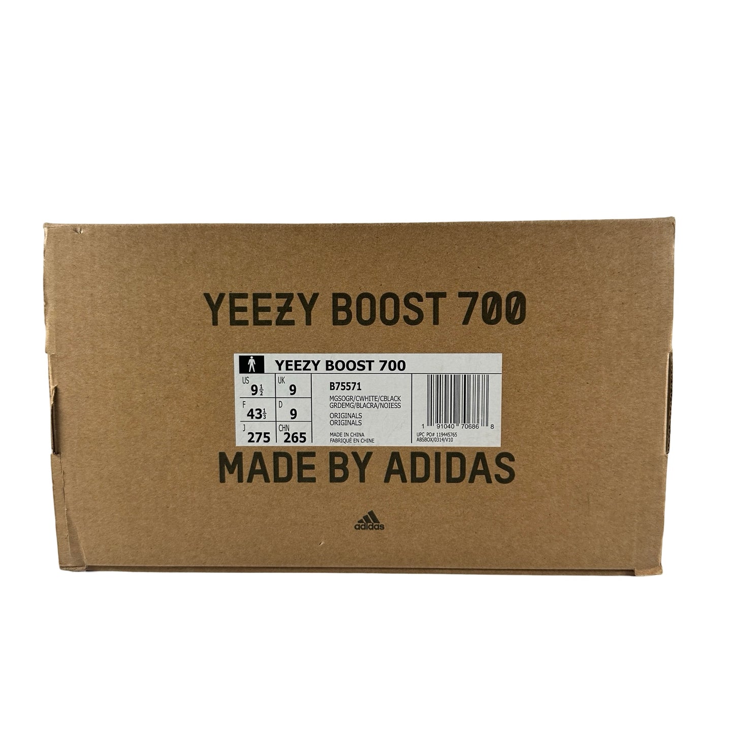 B75571 Yeezy 700 Wave Runner [USED] - 9.5 M (Used)