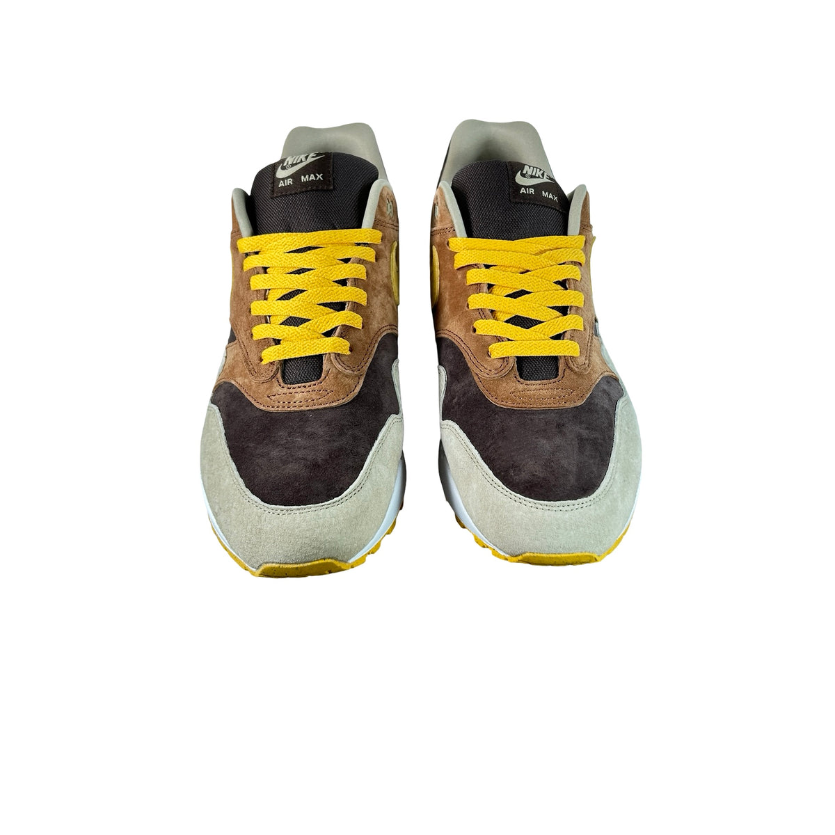 DZ0482 200 Nike Air Max 1 PRM Duck Pecan Yellow Ochre [USED] - 13 M (Used)