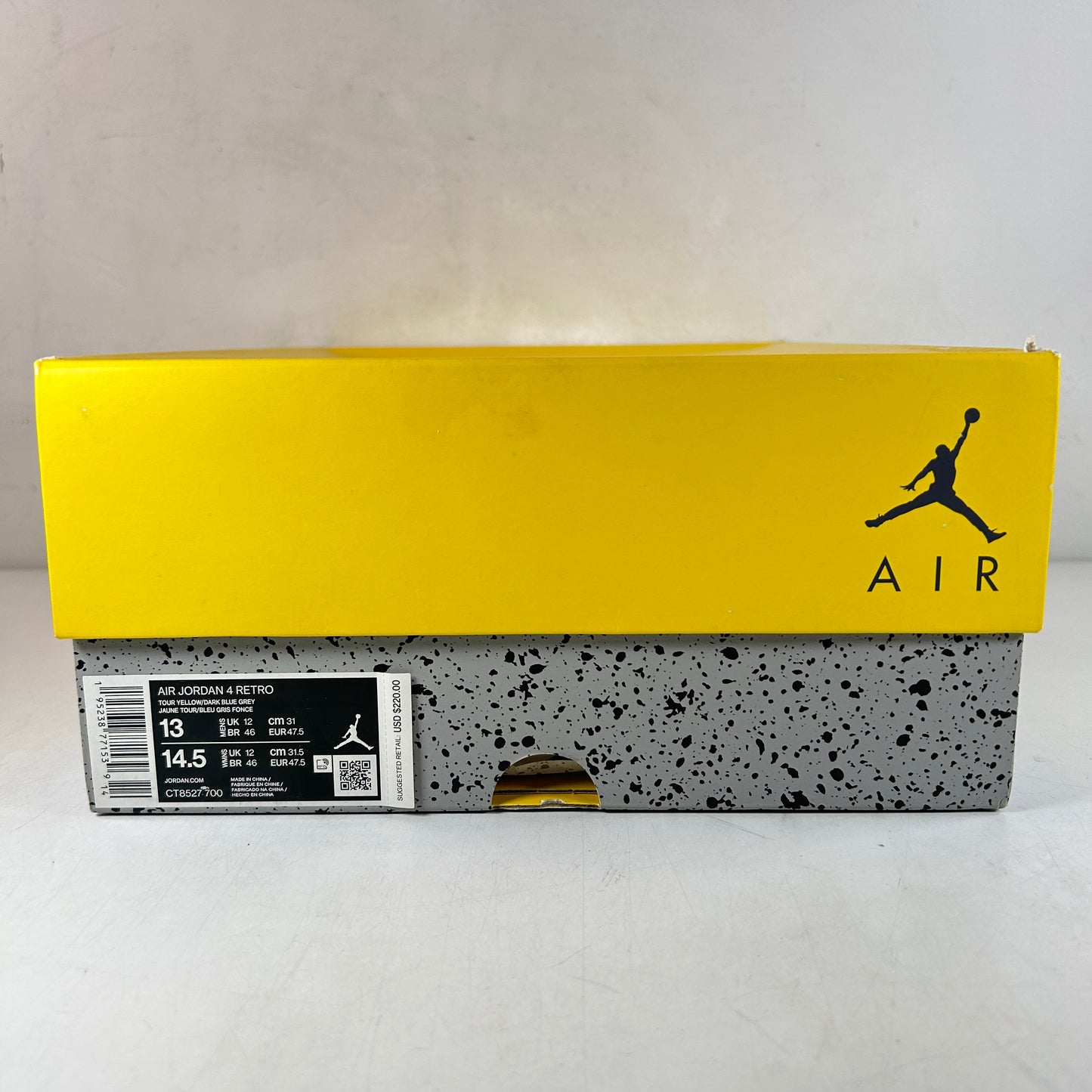 CT8527 700 Jordan 4 Retro Lightning (2021) [USED] - 13 M (Used)