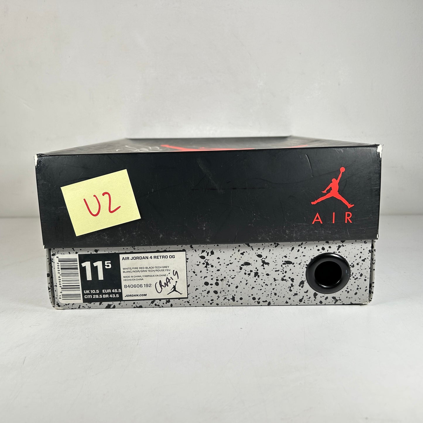 840606 192 Jordan 4 Blanco Cemento