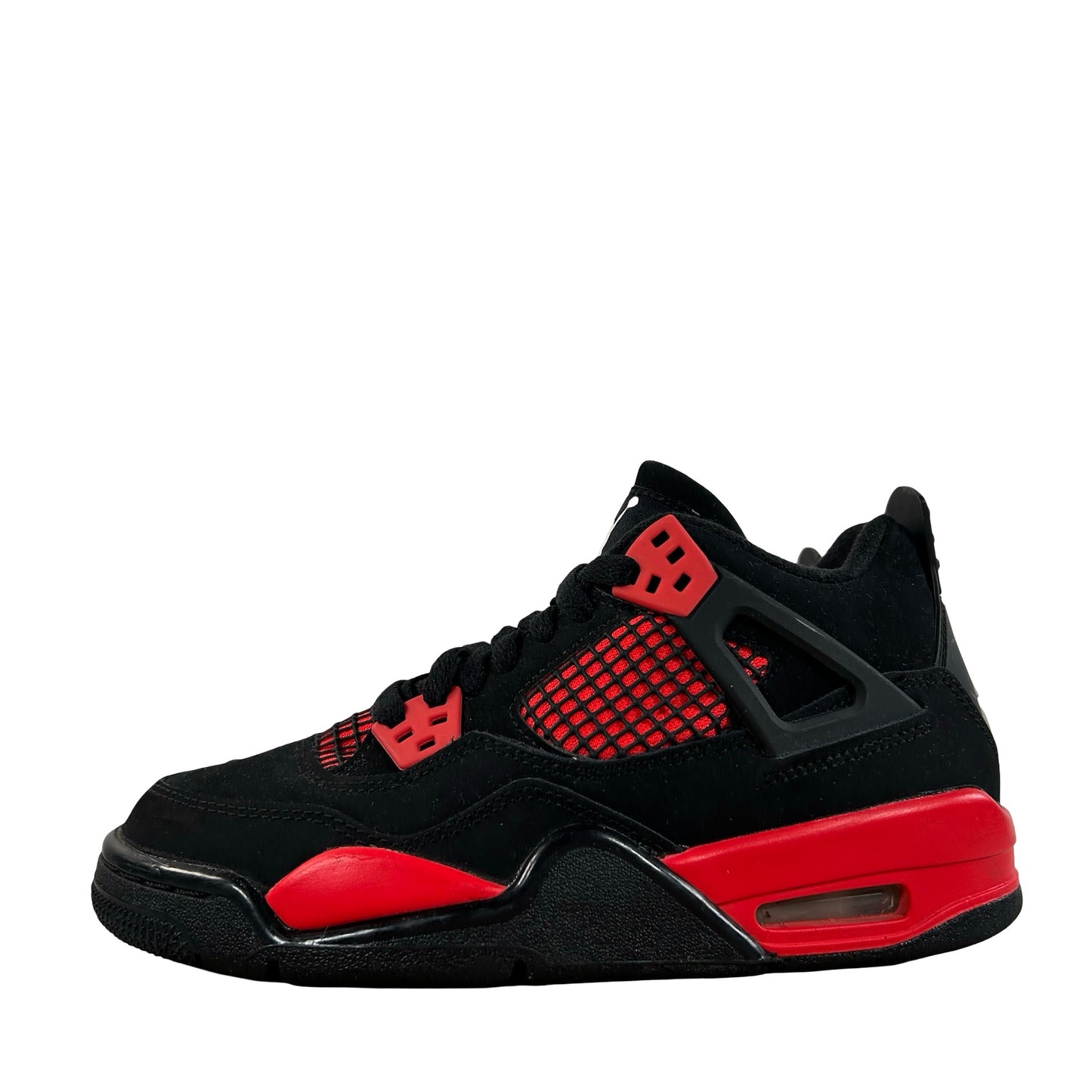 408452 016 Jordan 4 Retro Red Thunder (GS) [USED] - 4 Y (Used) (Replace Box)