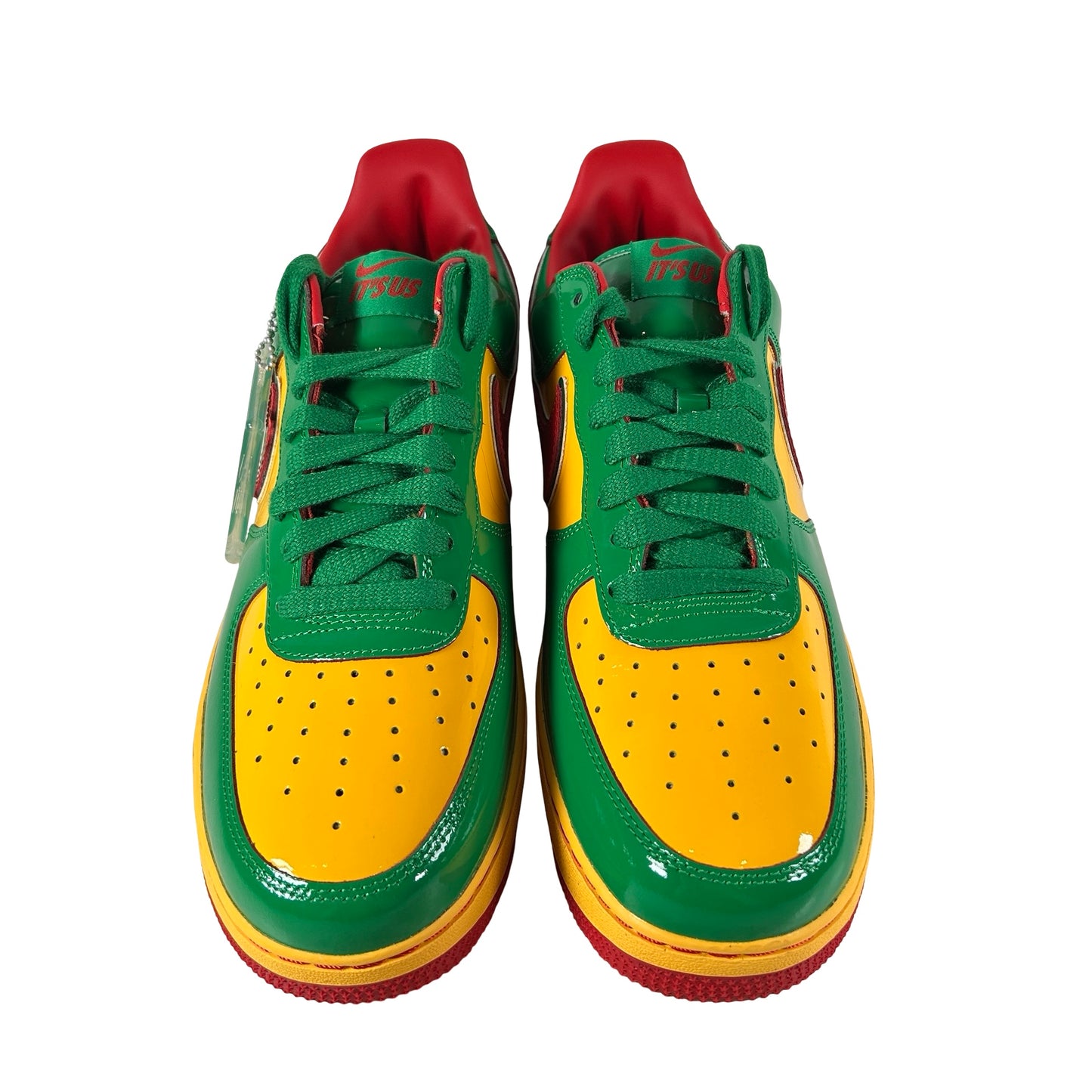 IH4383 300 Nike Air Force 1 Low Lil Yachty Concrete Boys Lucky Green [USED] - 12 M (VNDS)