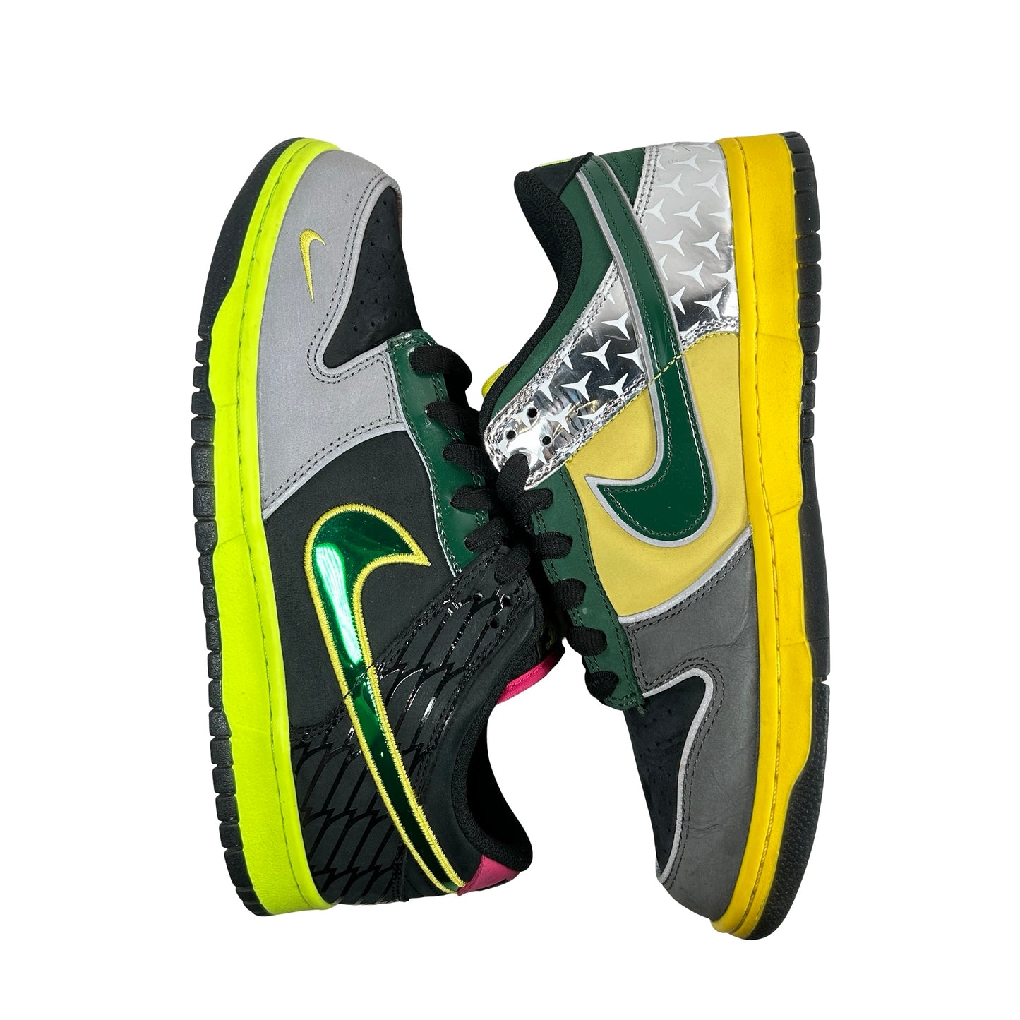HV1454 001 Nike Dunk Low What the Duck Home University of Oregon PE [USED] - 9 M (Used)