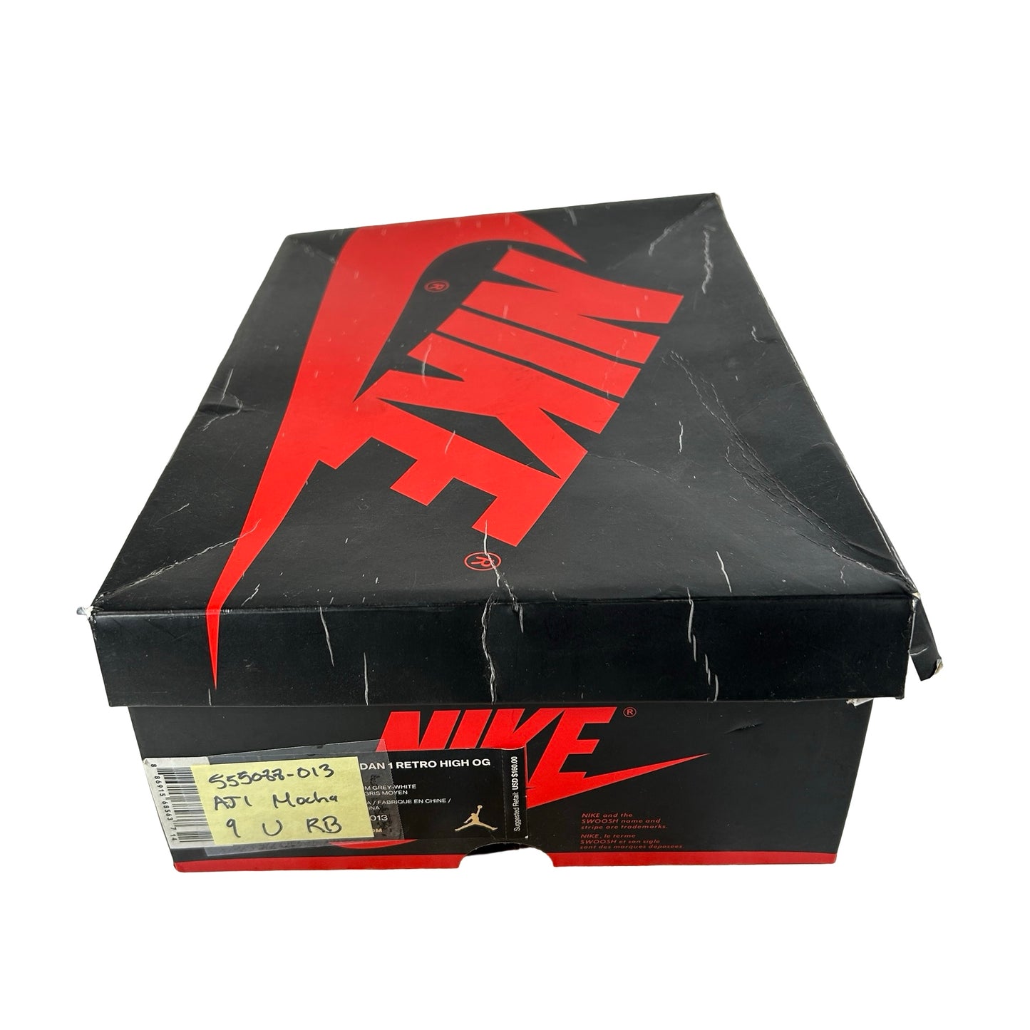 555088 105 Jordan 1 Mocha [USED] - 9 M (Used) (Replace Box)