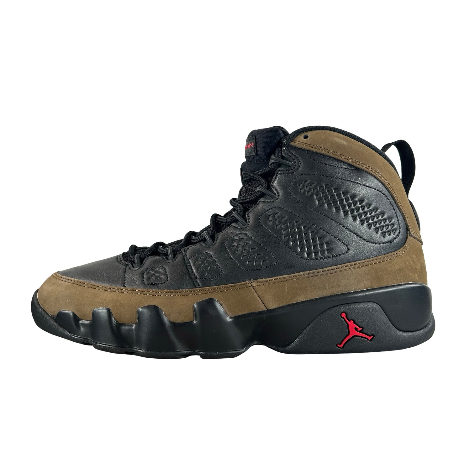 HV4794 030 Air Jordan 9 Retro Olive (2024) [USED] - 11.5 M (Used12)