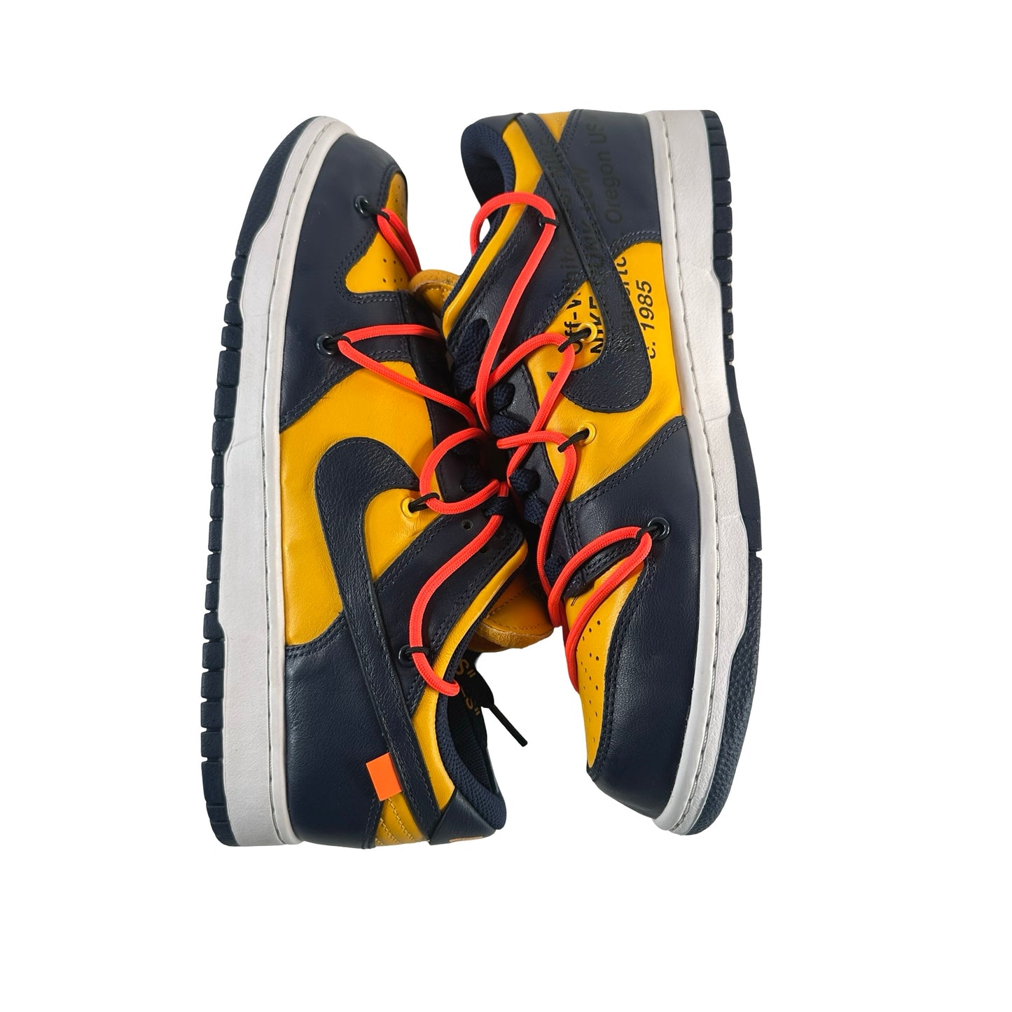 CT0856 700 Dunk Low Off-White University Gold [USED] - 9 M (Used3)