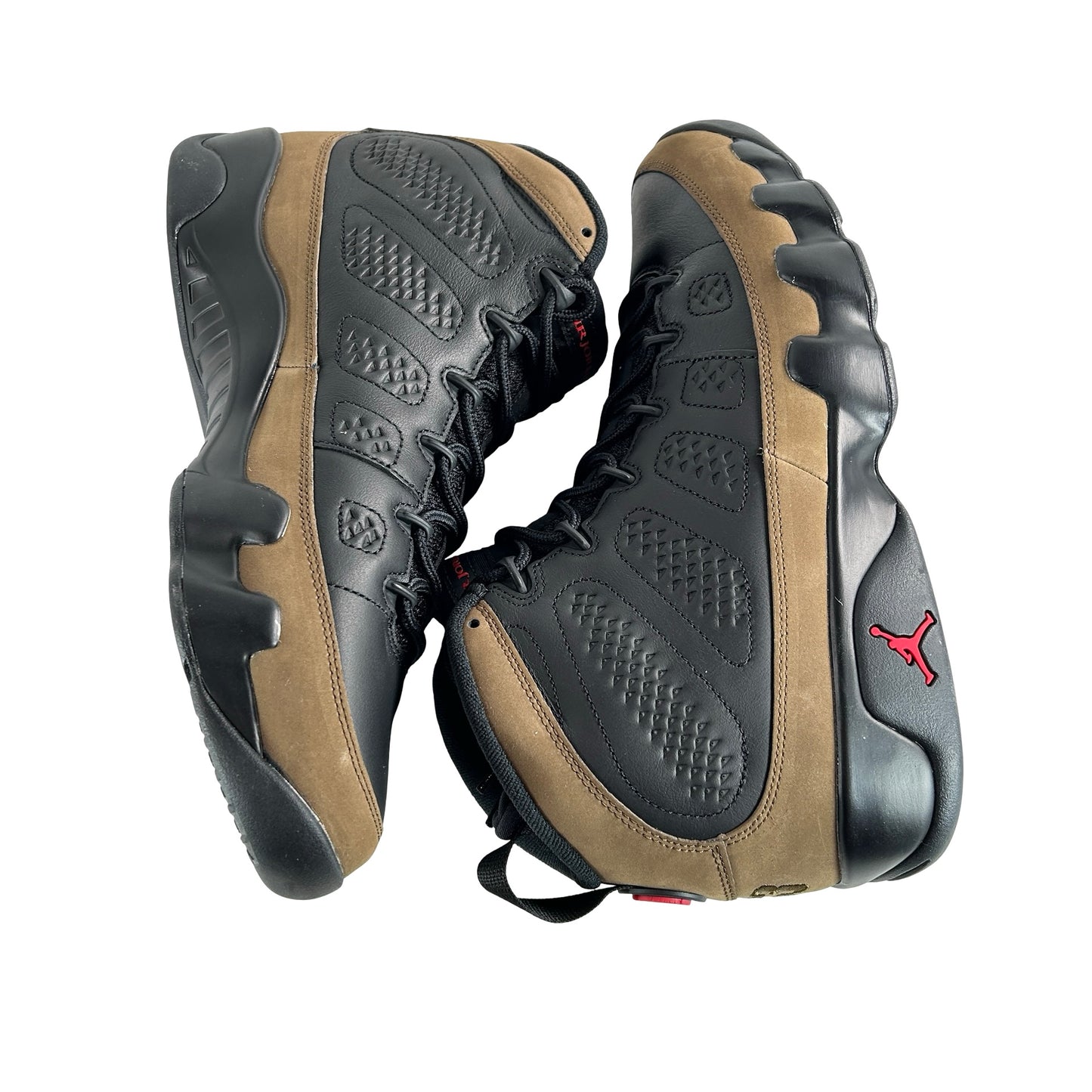 HV4794 030 Air Jordan 9 Retro Olive (2024) [CONDITIONAL] - 11.5 M (Mark on right toe box)