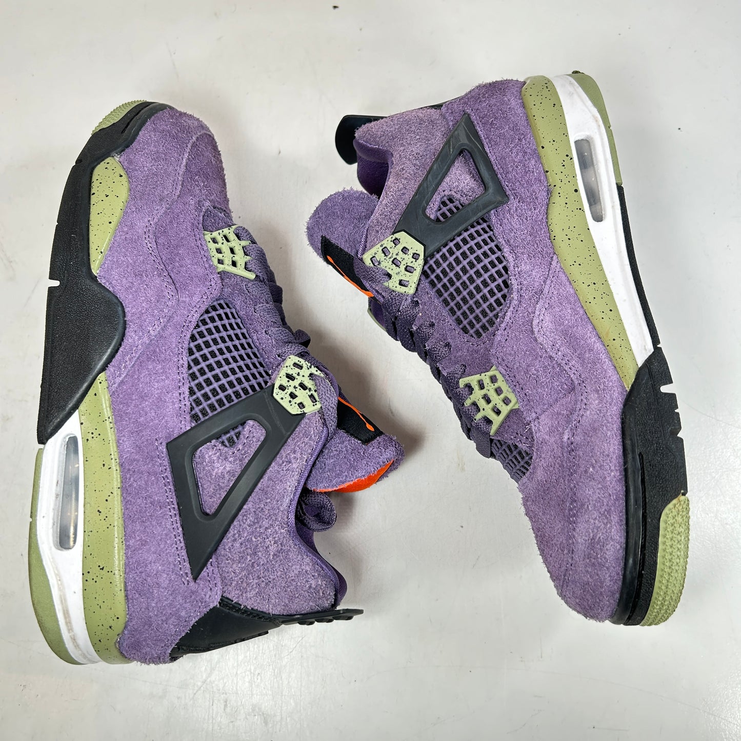 AQ9129 500 Jordan 4 Retro Canyon Purple [USED] - 9.5 W (Used) (No Box)