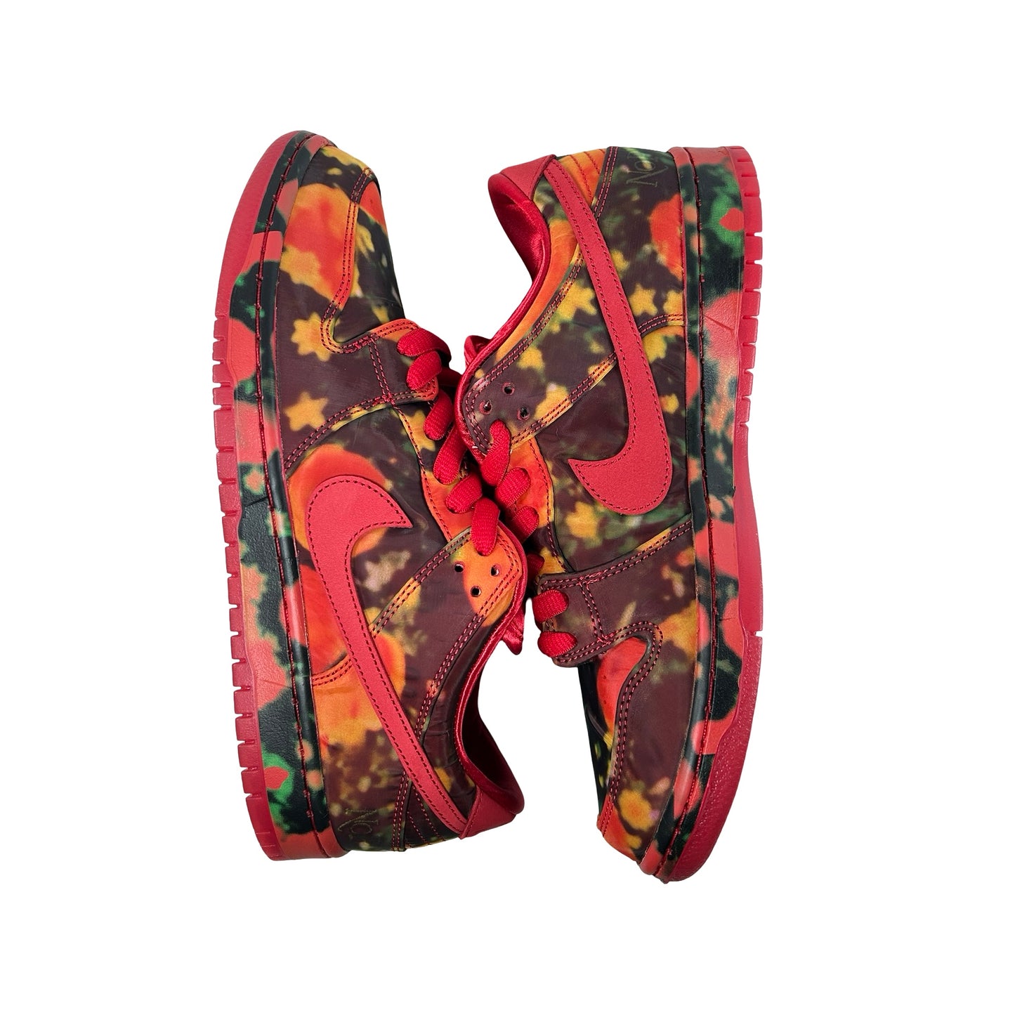 FZ1291 600 Nike SB Dunk Low The Wizard of Oz Poppy Field [USED] - 9 M (VNDS2)