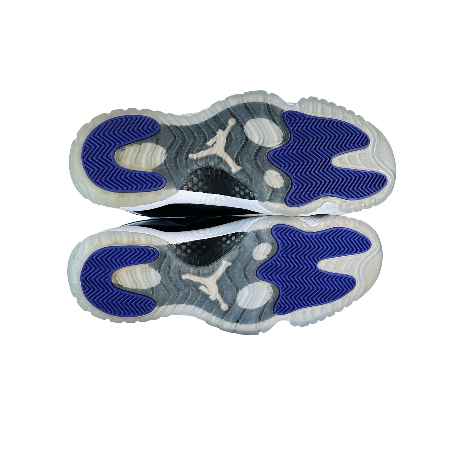 378037 100 Jordan 11 Concord - 10.5 M (Yellowing) (Damaged Box)