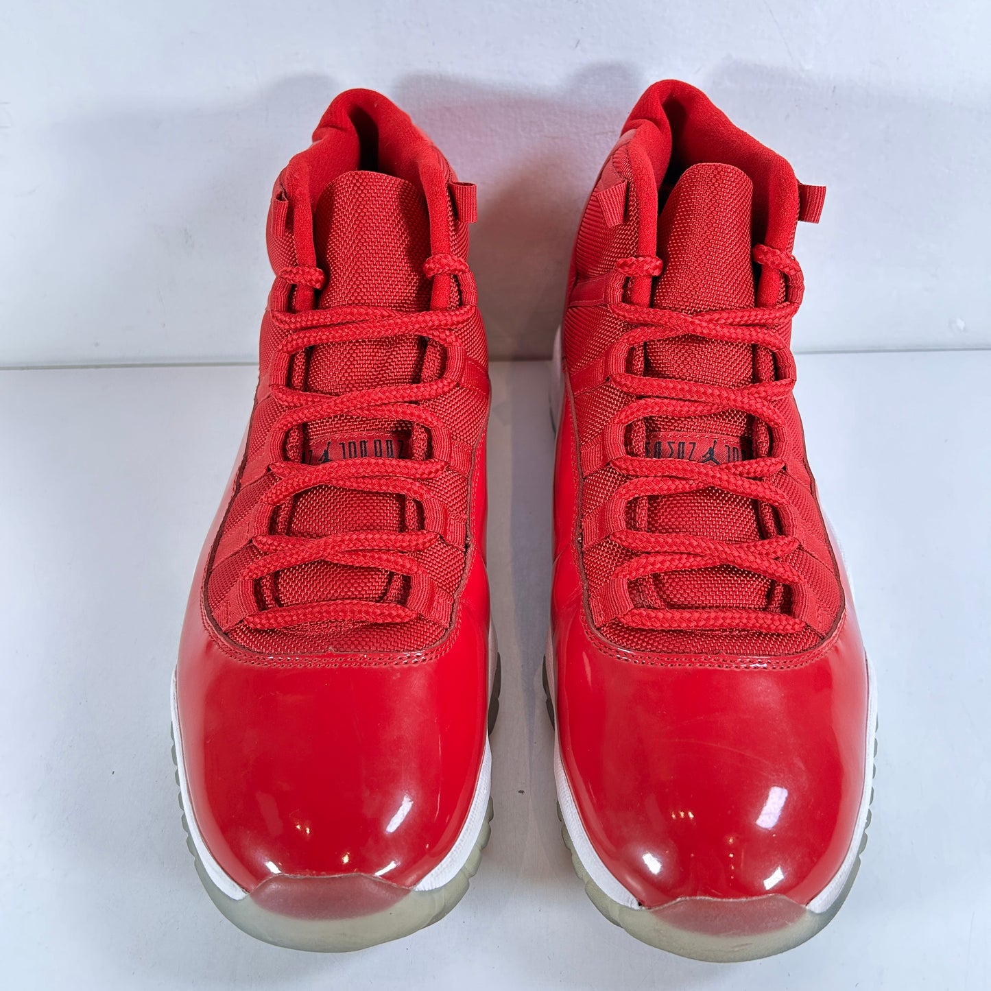 378037 623 Jordan 11 Retro Win Like 96 [USED] - 11 M (Used) (No Box)