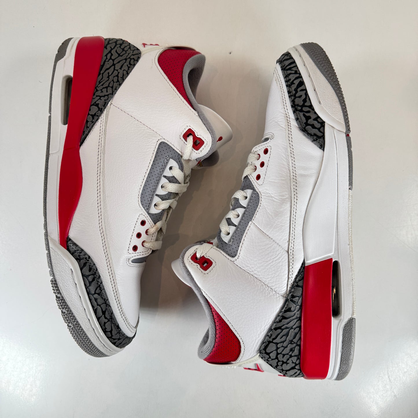 DN3707 160 Jordan 3 Retro Fire Red (2022) [USED] - 10 M (Used4)