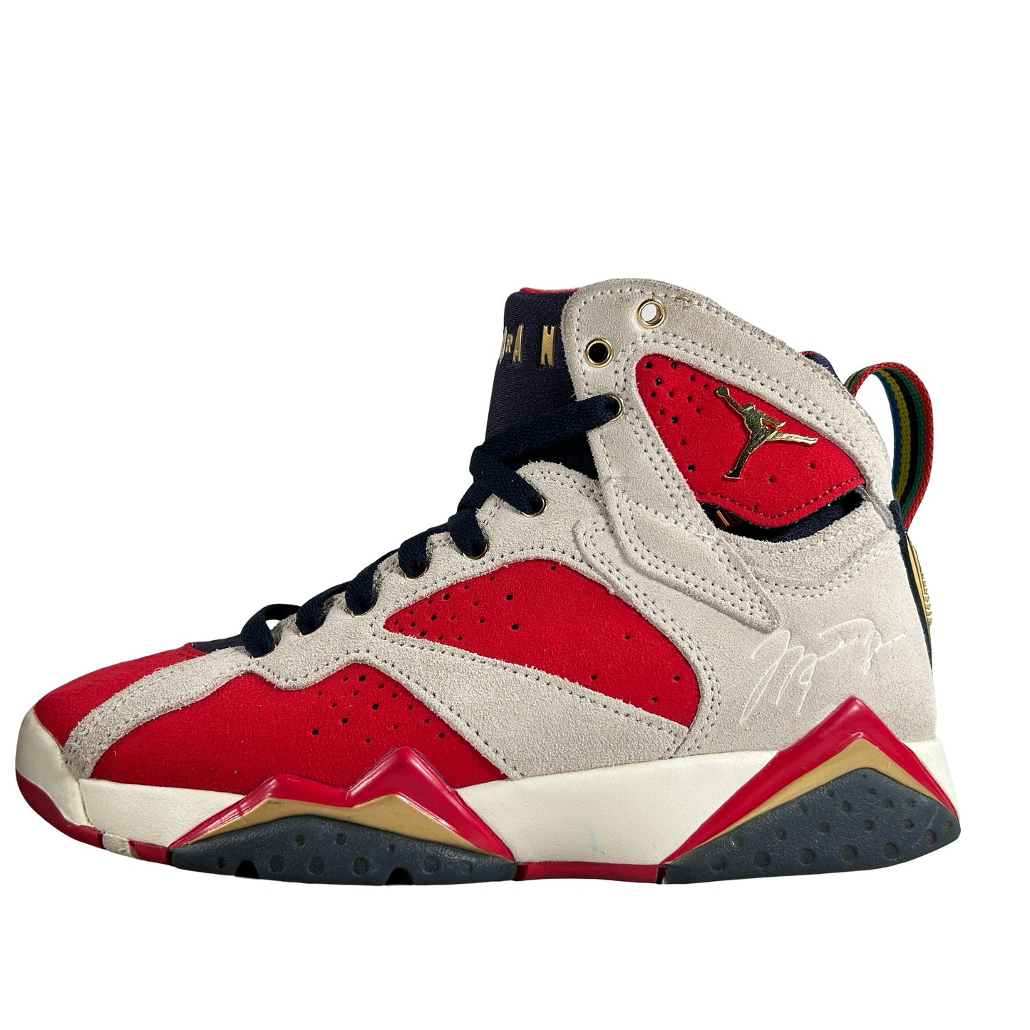 DM1195 474 Jordan 7 Retro Trophy Room New Sheriff in Town [USED] - 6 M (Used)
