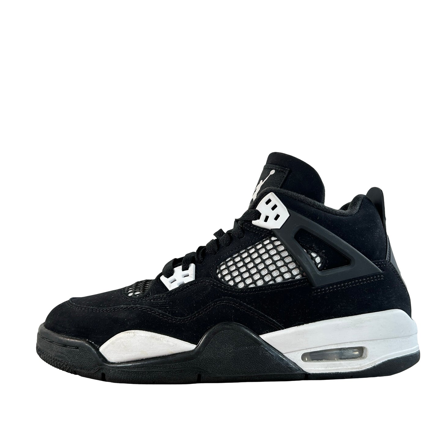 FQ8213 001 Jordan 4 Retro White Thunder (GS) [USED] - 7 Y (Used4)