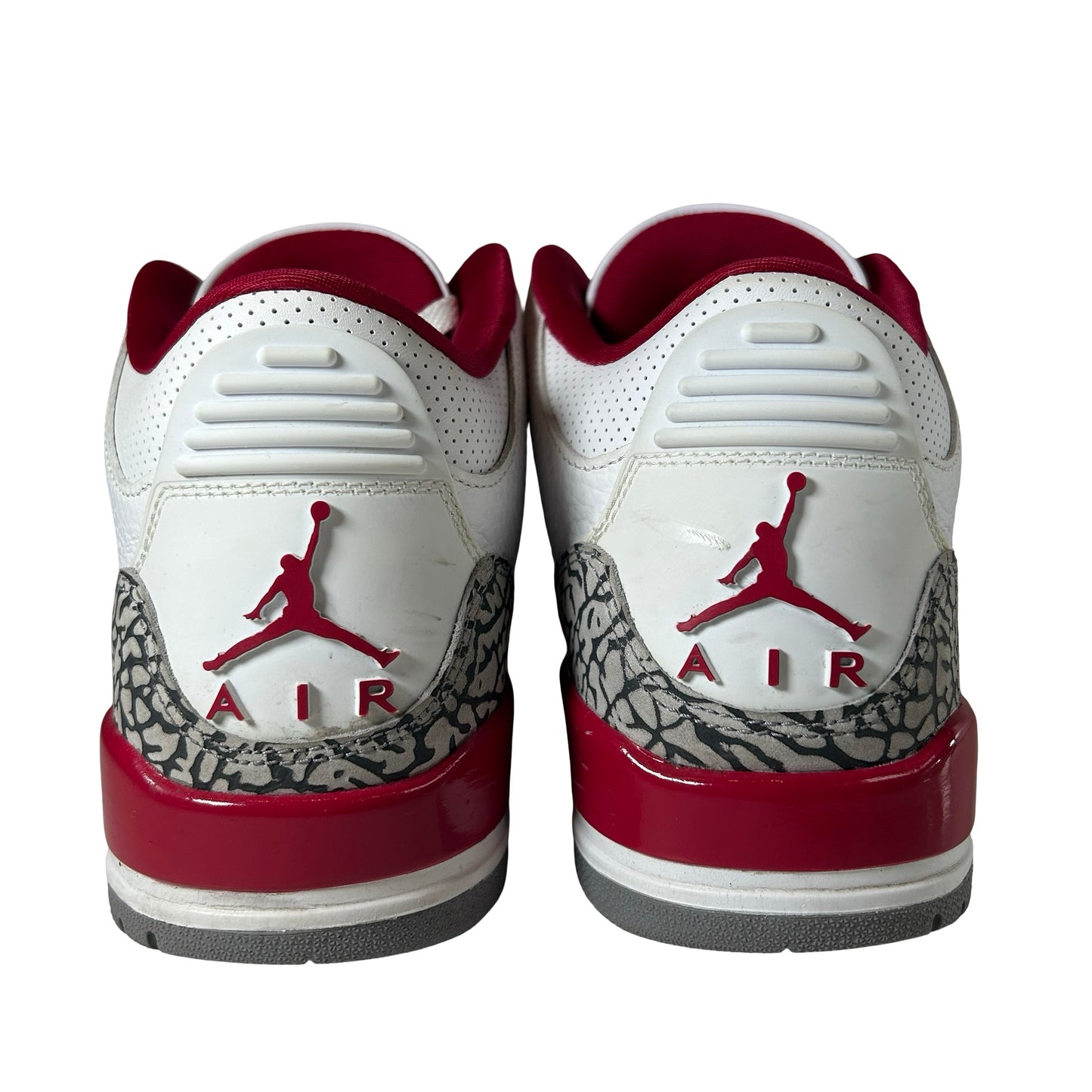 CT8532 126 Jordan 3 Retro Cardinal Red [USED] - 8.5 M (Used)