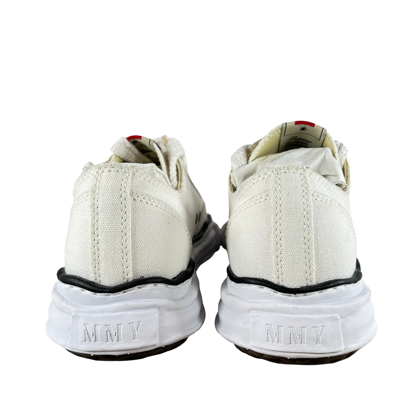 A01FW702 WHT Maison Mihara Yasuhiro Peterson OG Sole Canvas Low White [USED] - 44 EU (VNDS)
