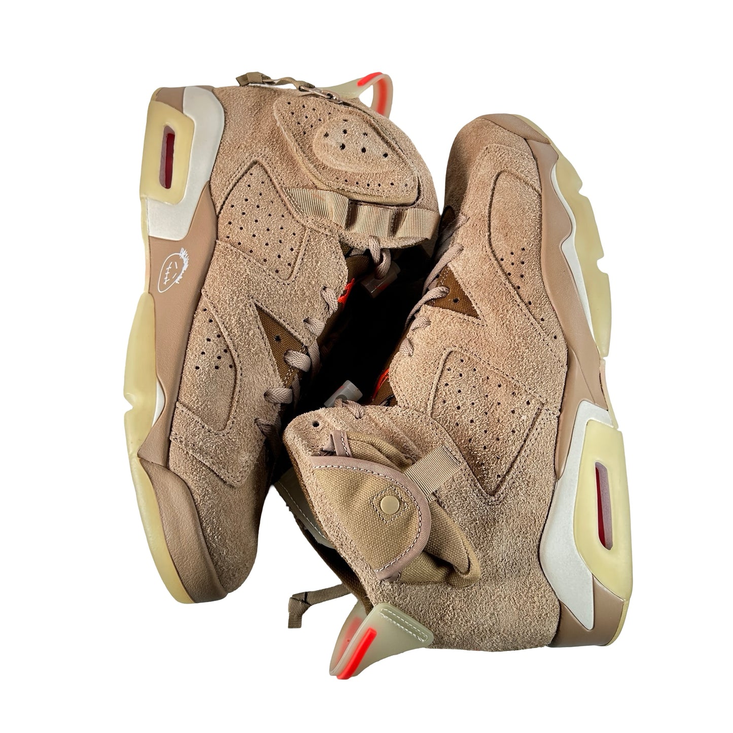 DH0690 200 Jordan 6 Retro Travis Scott British Khaki [USED] - 12 M (Used) (No Box)