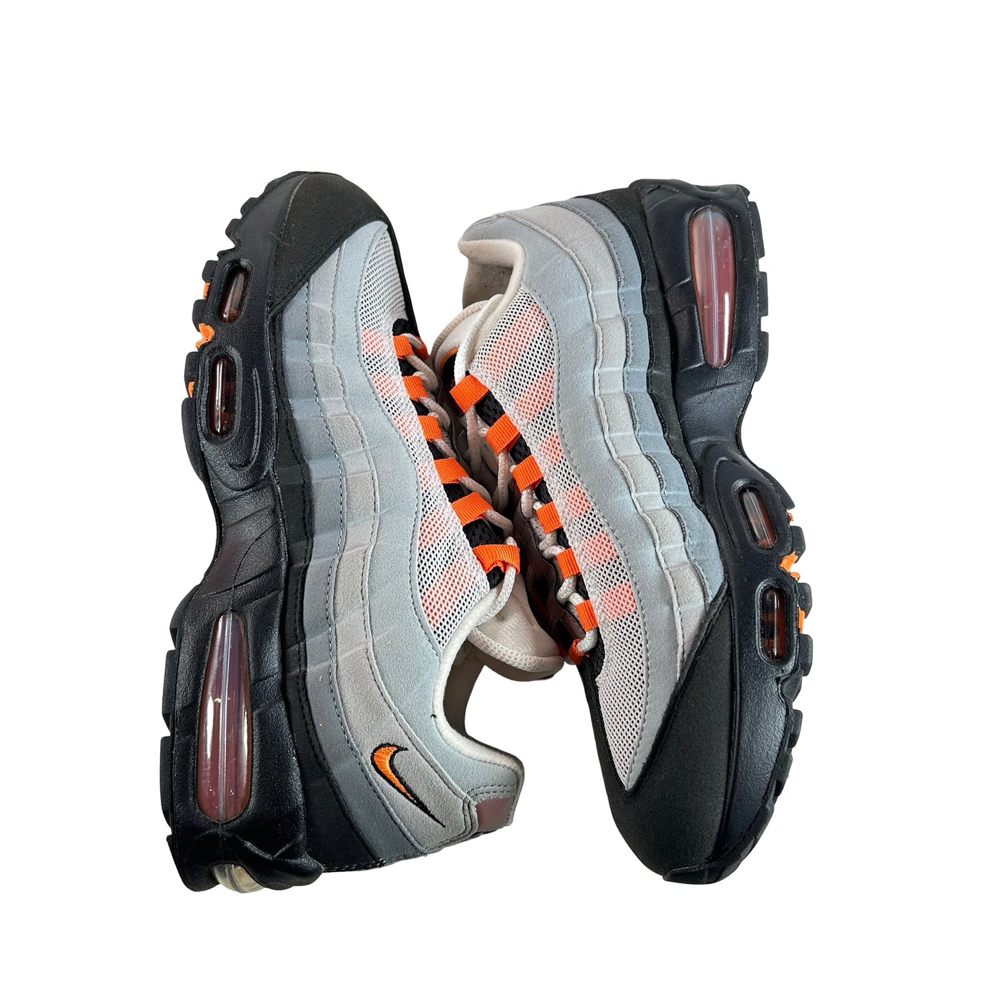 HM4740 101 Nike Air Max 95 OG Big Bubble Bright Mandarin 2.0 (2025) [USED] - 9.5 M (Used)