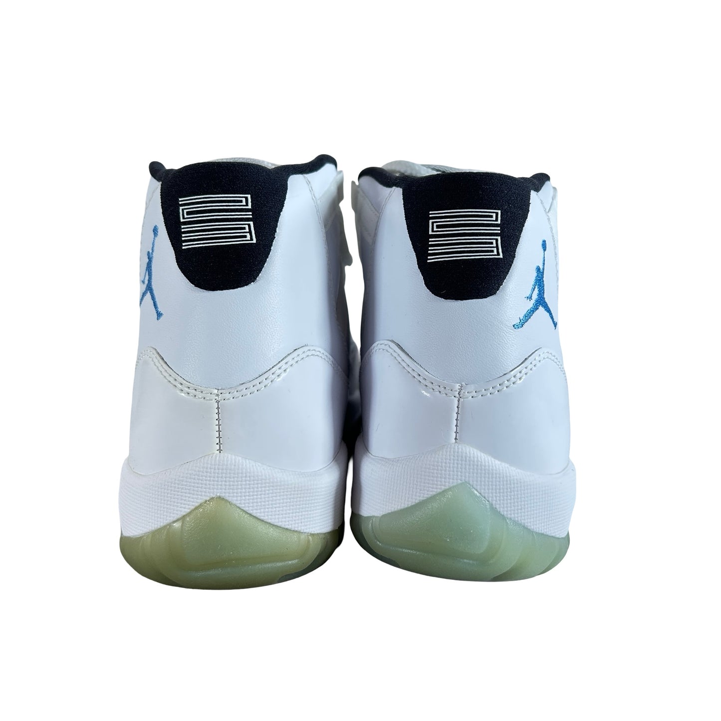 378037 117 Air Jordan 11 Retro Legend Blue (2014) - 8 M (Yellowing)