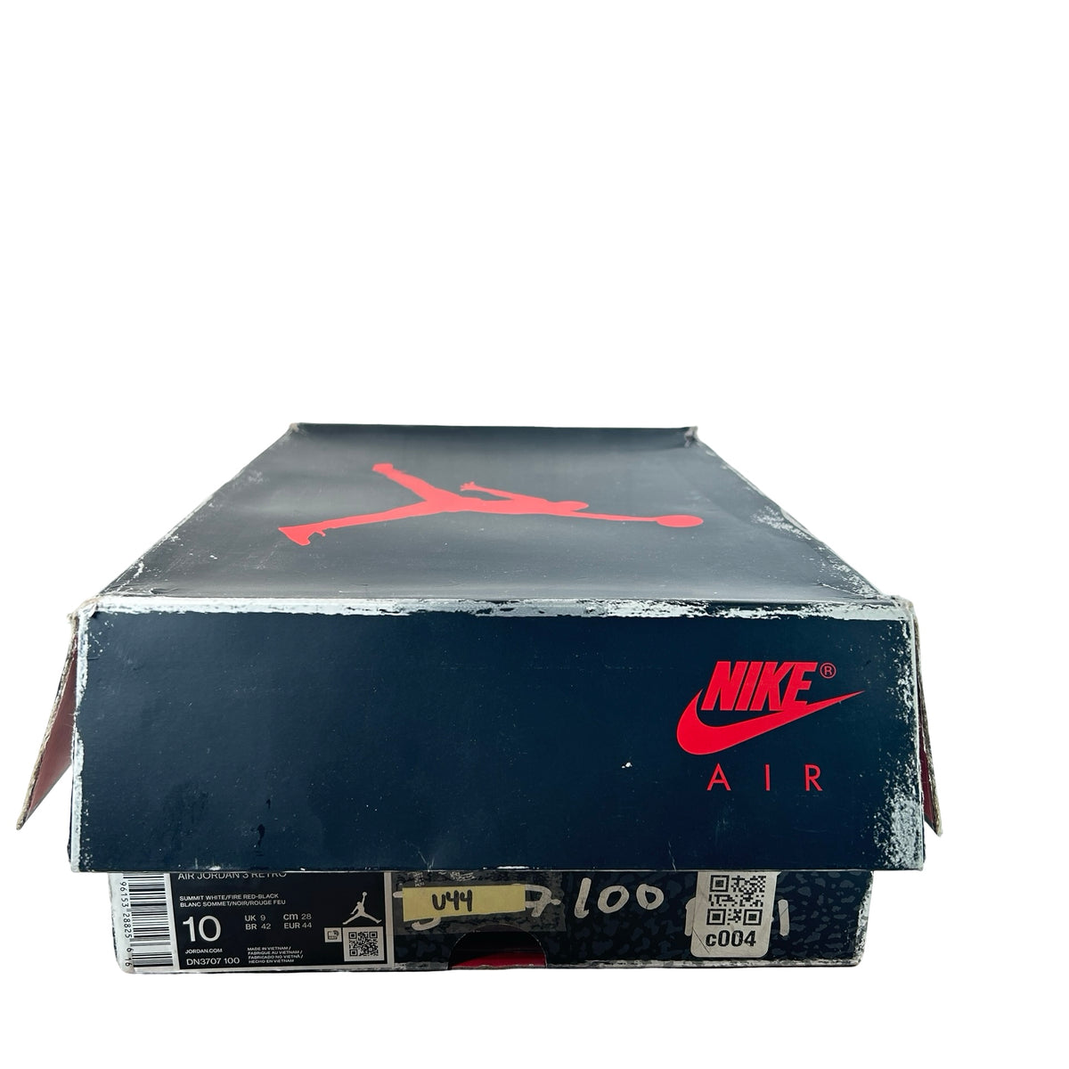 DN3707 100 Jordan 3 Retro White Cement Reimagined [USED] - 10 M (Used44)