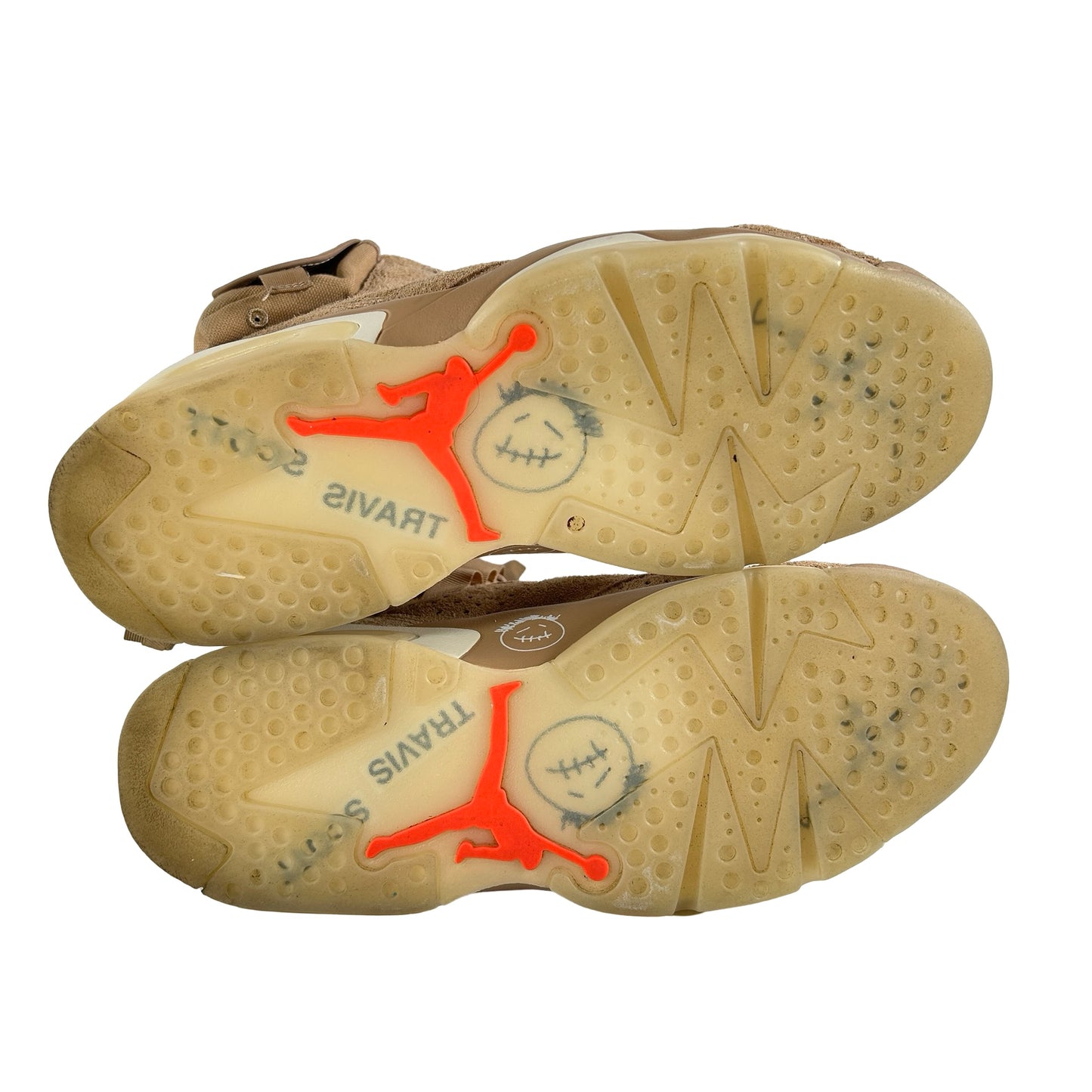 DH0690 200 Jordan 6 Retro Travis Scott British Khaki [USED] - 9 M (Used6)