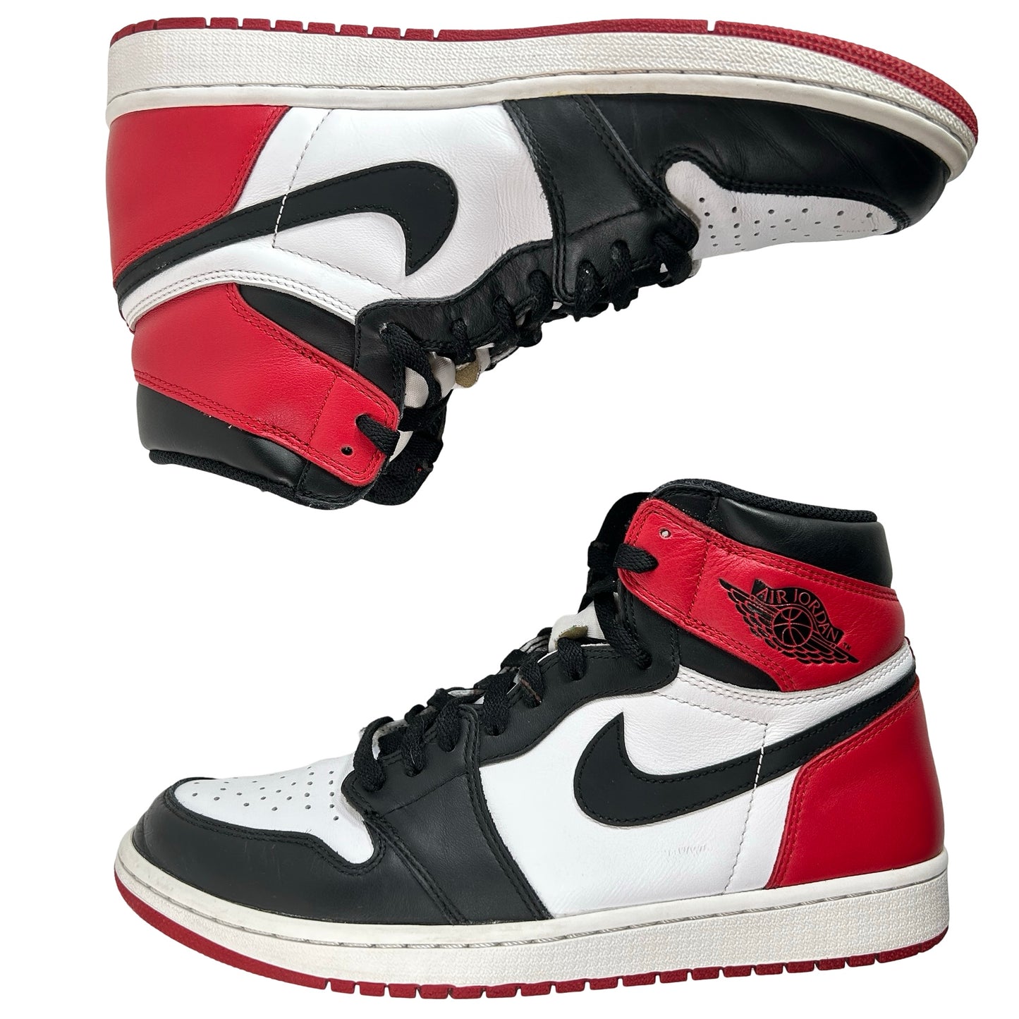 555088 125 Jordan 1 Retro Black Toe (2016) [USED] - 10 M (Used)