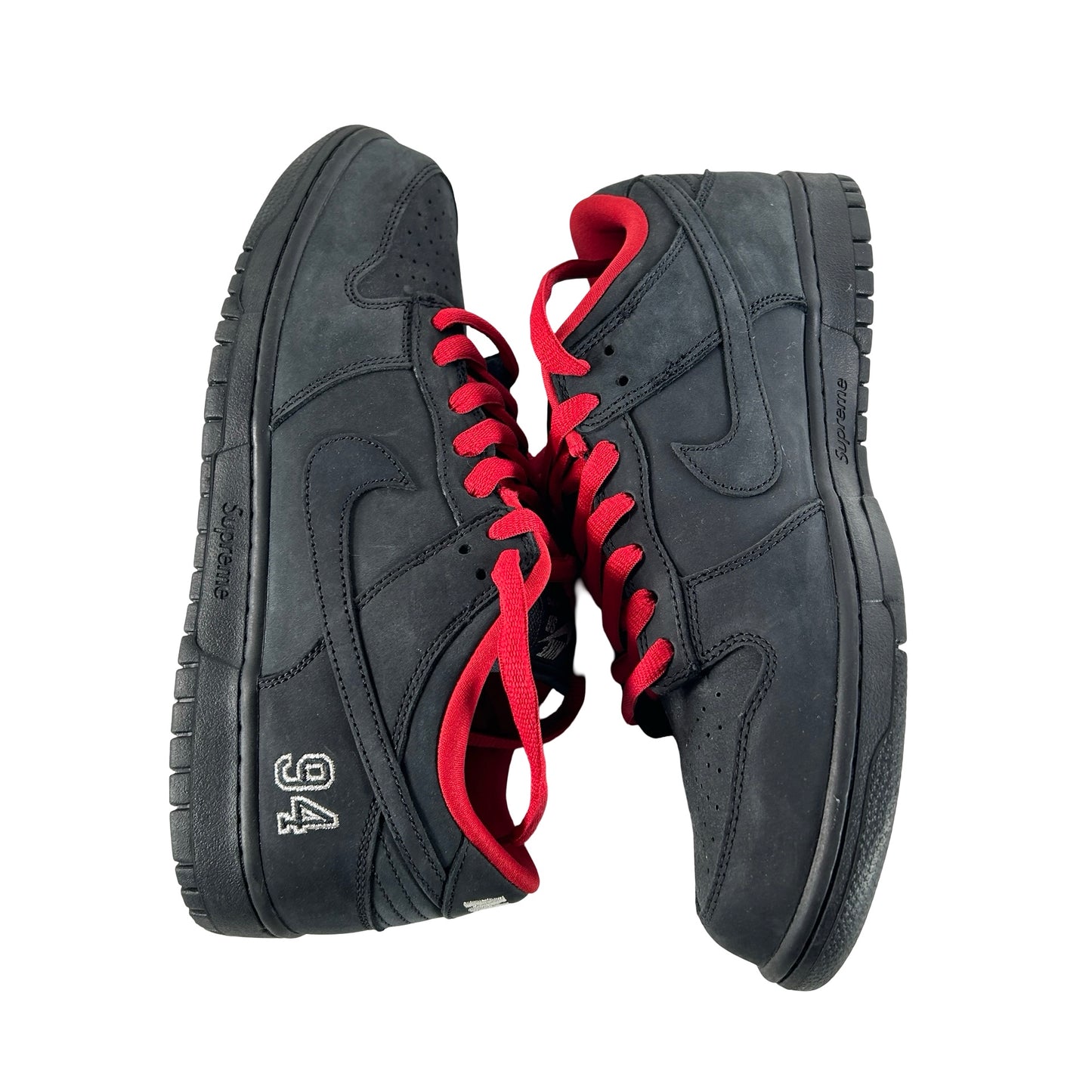 HQ8487 001 Nike SB Dunk Low Supreme 94 Black [USED] - 10.5 M (Used2)