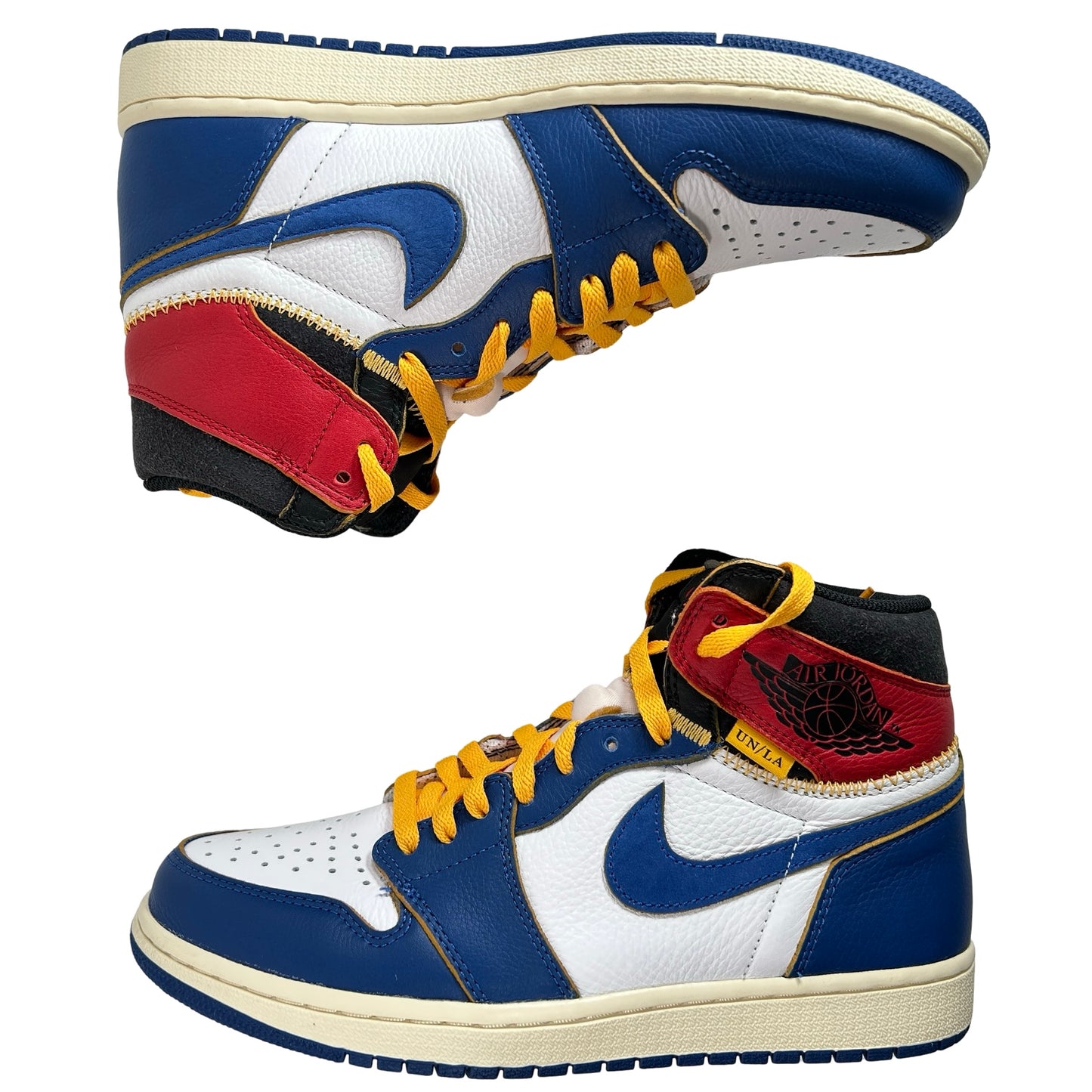 BV1300 146 Jordan 1 Union Storm Blue Toe [USED] - 9 M (VNDS)