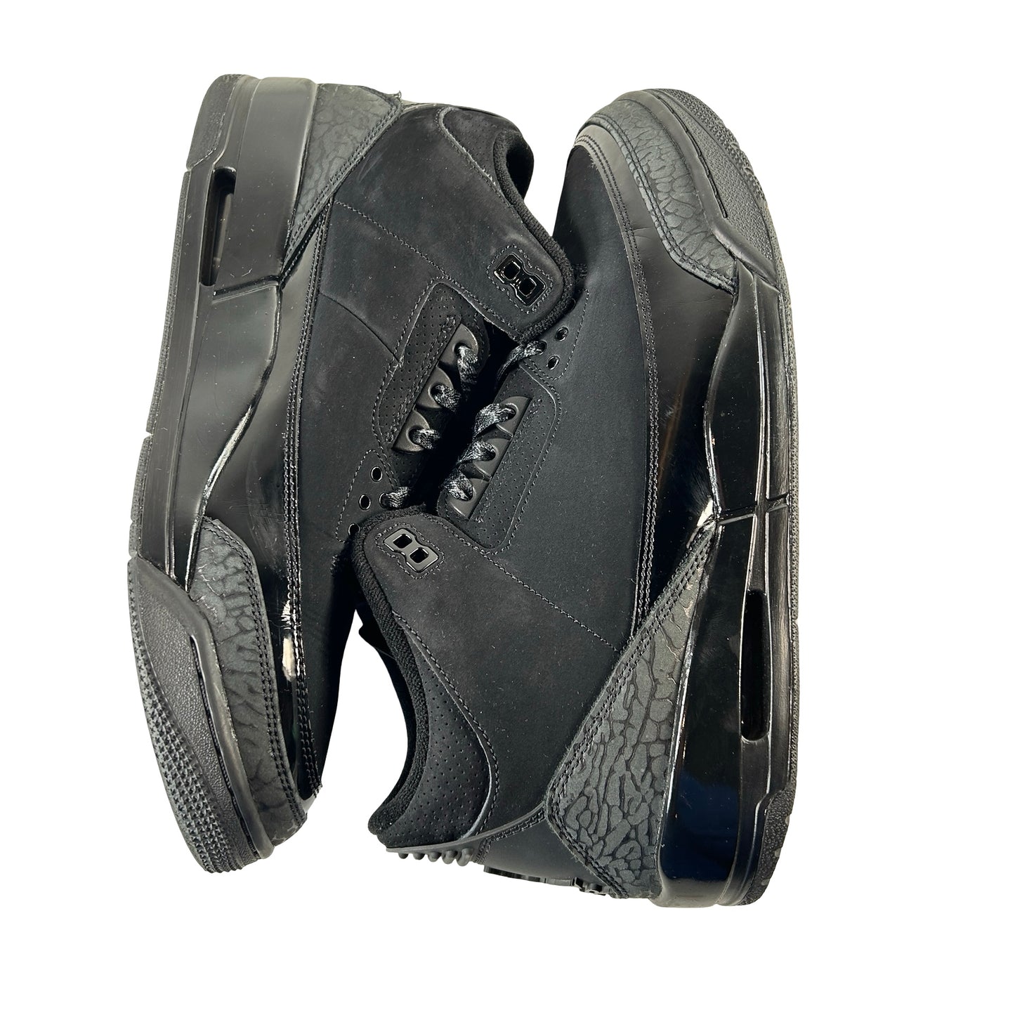 CT8532 001 Jordan 3 Retro Black Cat (2025) [USED] - 11.5 M (Used) (No Box)