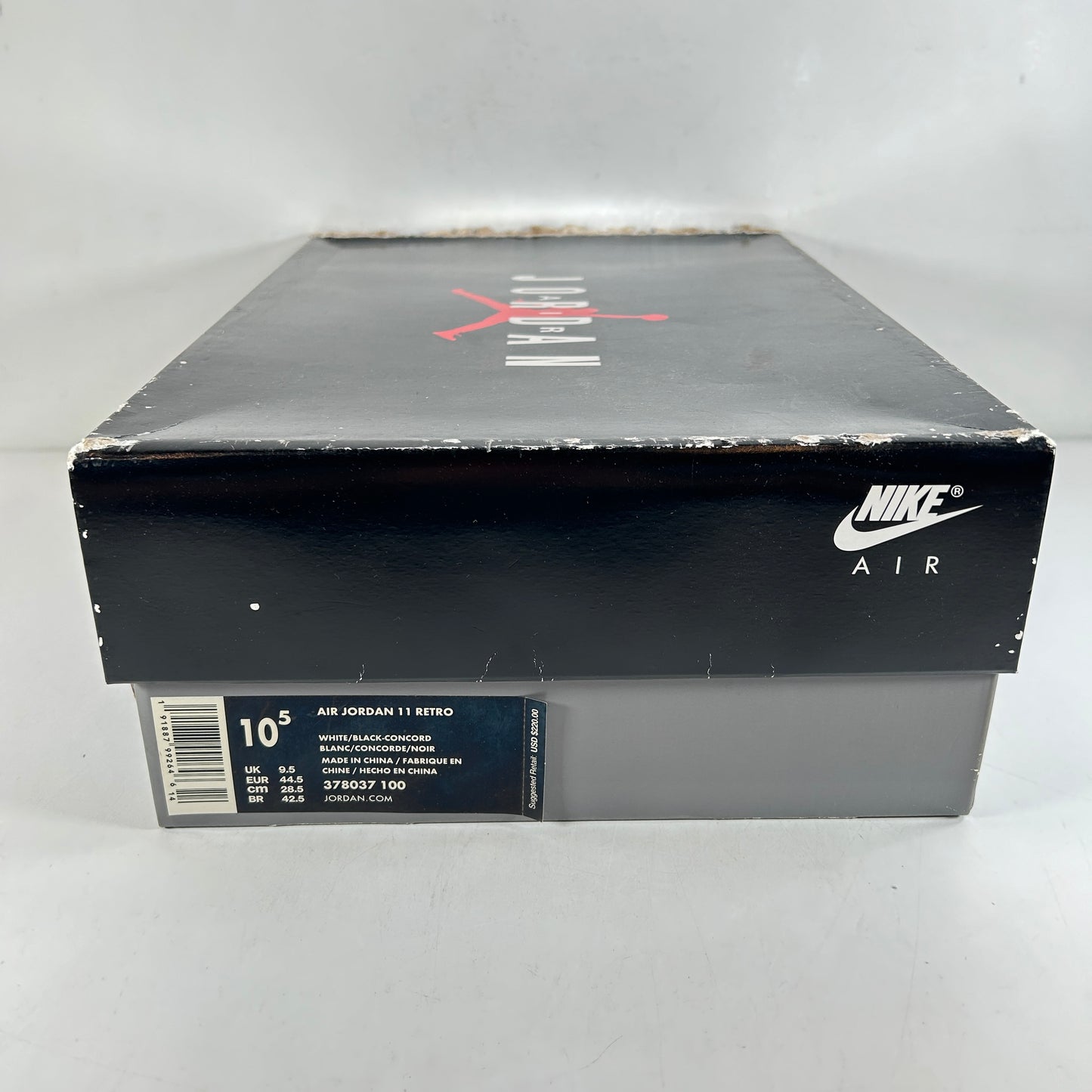 378037 100 Jordan 11 Retro Concord (2018) [USED] - 10.5 M (Used)