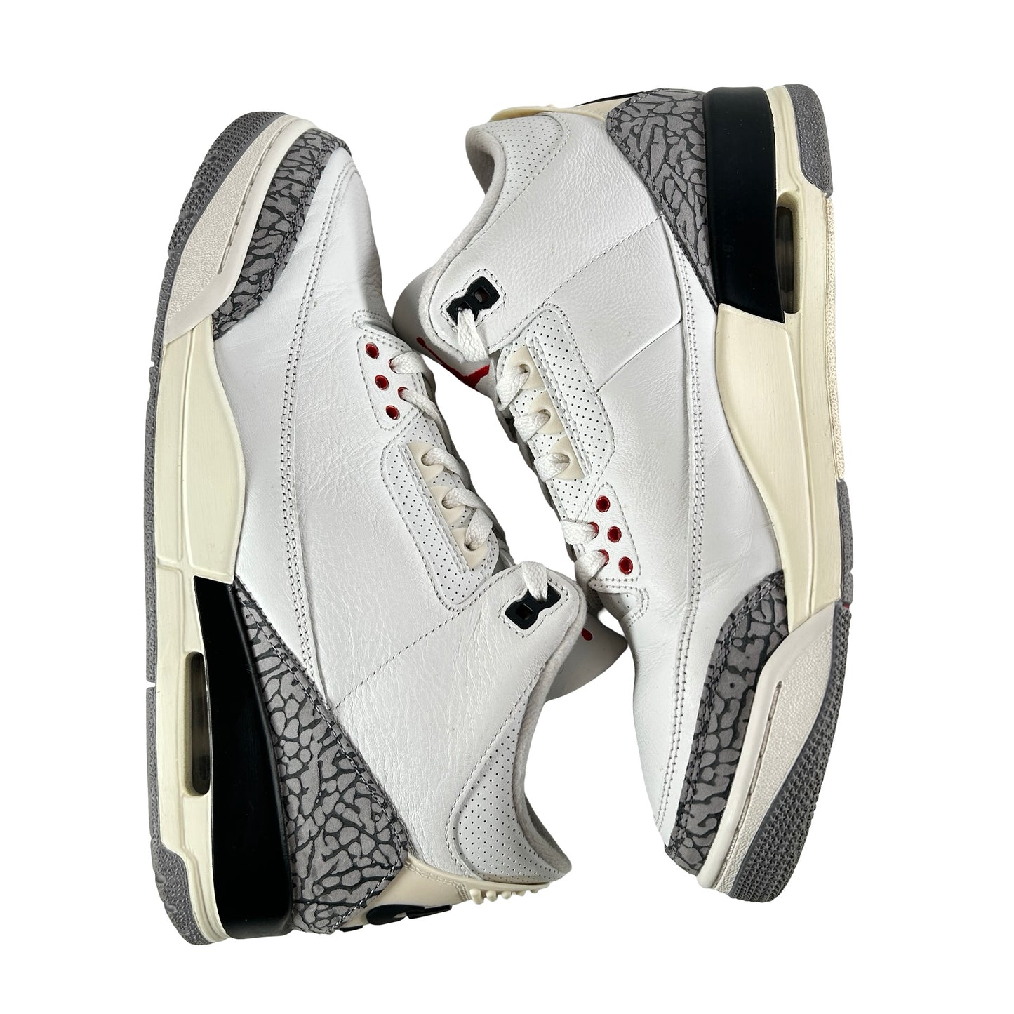 DN3707 100 Jordan 3 Retro White Cement Reimagined [USED] - 11 M (Used15)