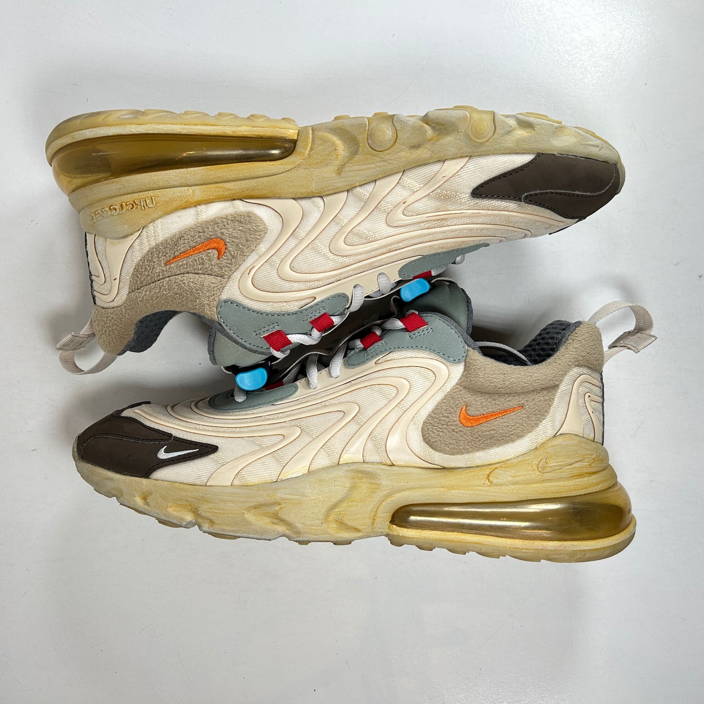 CT2864 200 Nike Air Max 270 React ENG Travis Scott Cactus Trails [USED] - 10 M (Used)