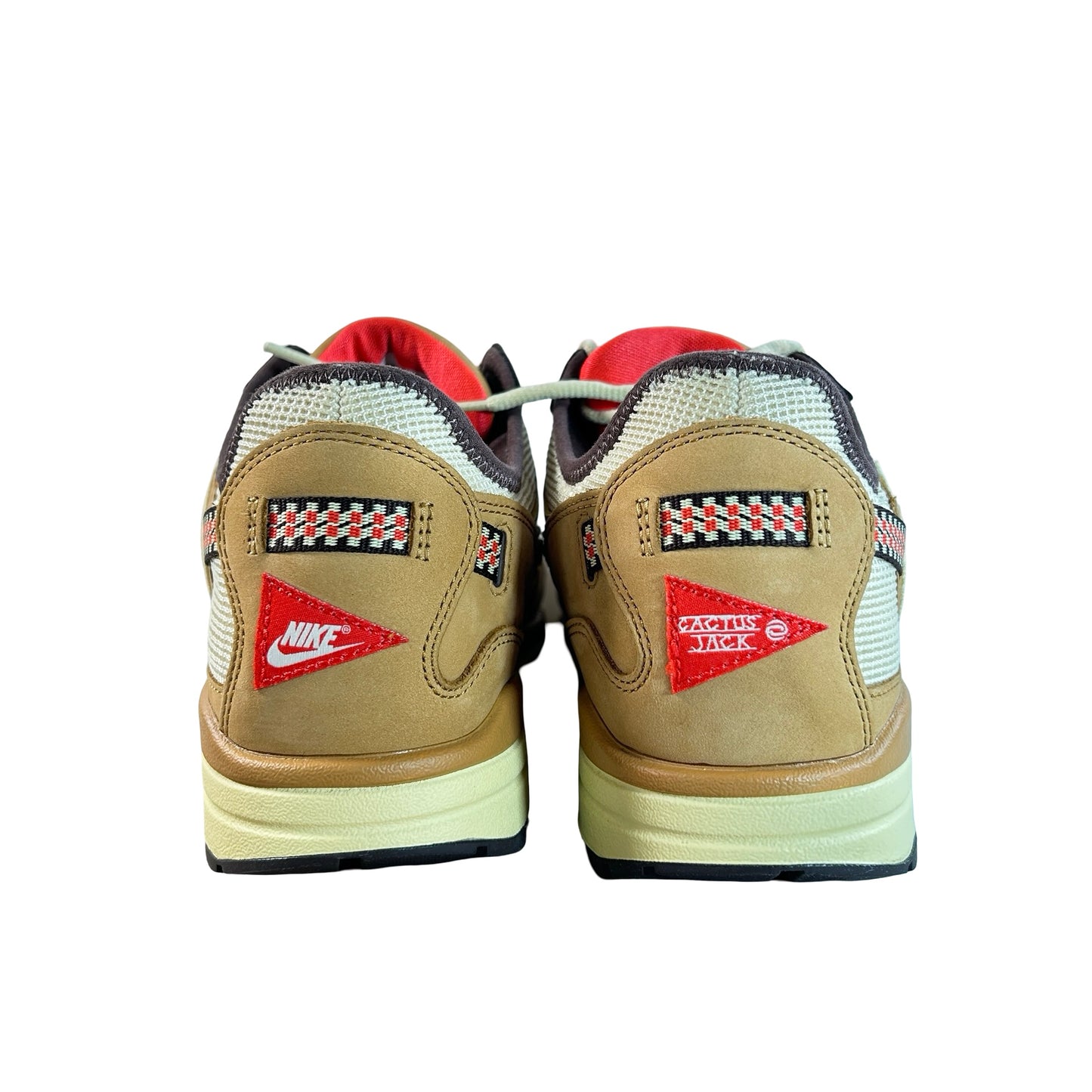 DO9392 701 Nike Air Max 1 Travis Scott Cactus Jack Wheat Lemon Drop [USED] - 12 M (Used)