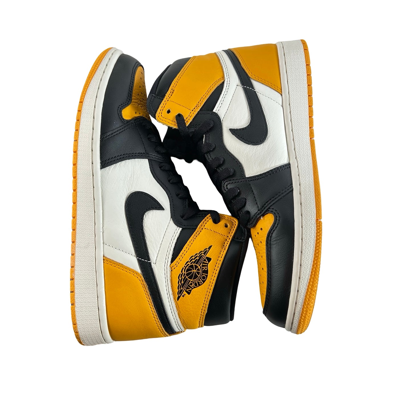 555088 711 Jordan 1 Retro High OG Yellow Toe [USED] - 9 M (Used5)