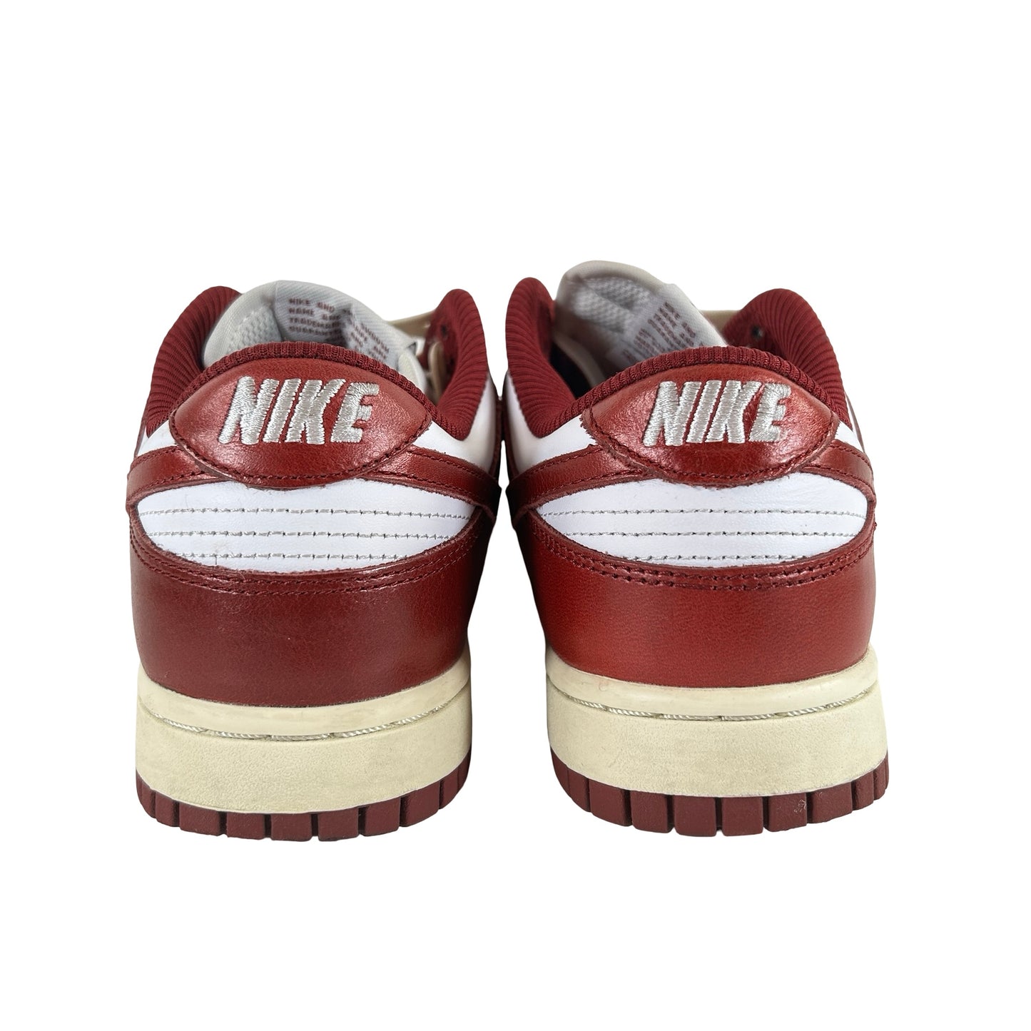 FJ4555 100 Nike Dunk Low PRM Vintage Team Red (Women's) [USED] - 7.5 W (Used)